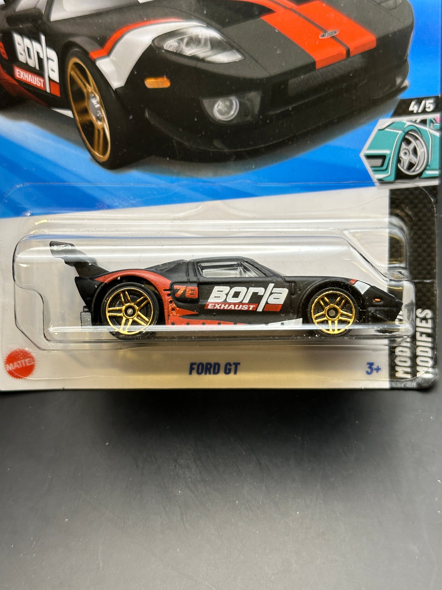 HOT WHEELS - FORD GT (2025) - HW MODIFIED 4/5