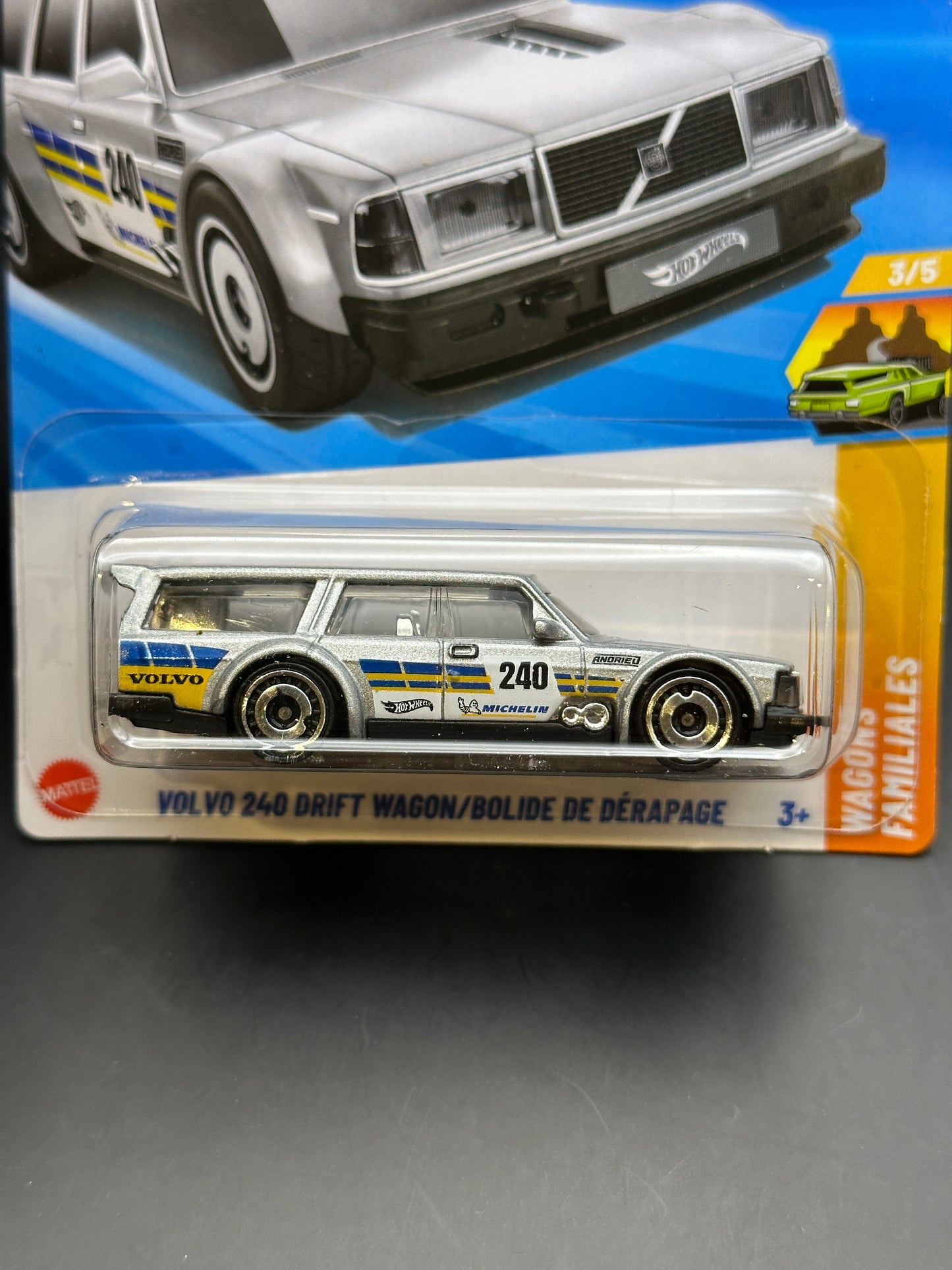 HOT WHEELS - VOLVO 240 DRIFT WAGON (2025) - HW WAGONS 3/5