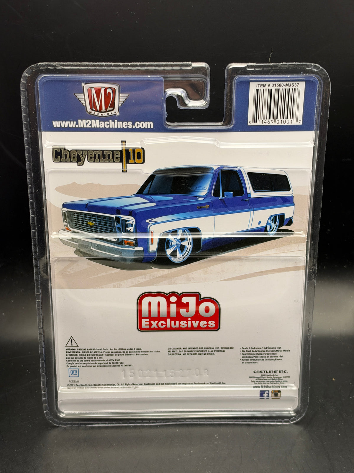 M2 MACHINES - MIJO EXCLUSIVES - 1973 CHEVROLET CHEYENNE 10 - MJS37