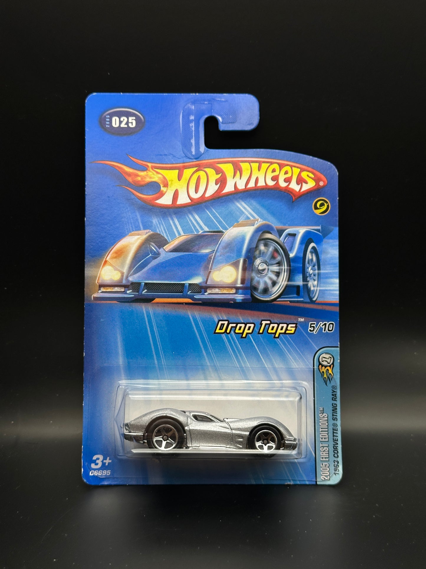 HOT WHEELS - 1963 CORVETTE STING RAY (2005) - HW 2005 FIRST EDITIONS DROP TOOS 5/10