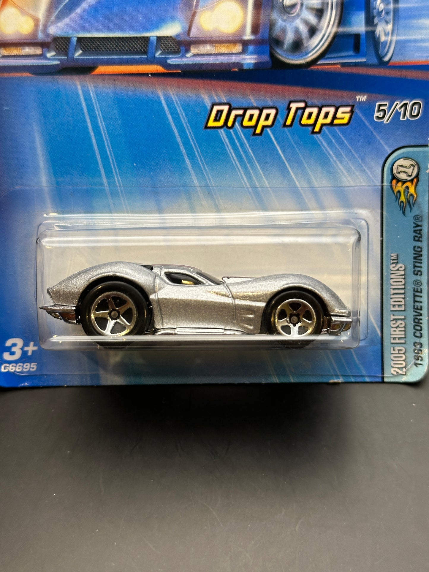 HOT WHEELS - 1963 CORVETTE STING RAY (2005) - HW 2005 FIRST EDITIONS DROP TOOS 5/10