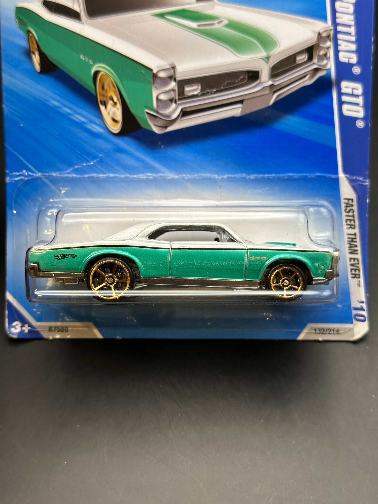 HOT WHEELS - 67 PONTIAC FIREBIRD GTO (2010) - HW FASTER THAN EVER 6/10