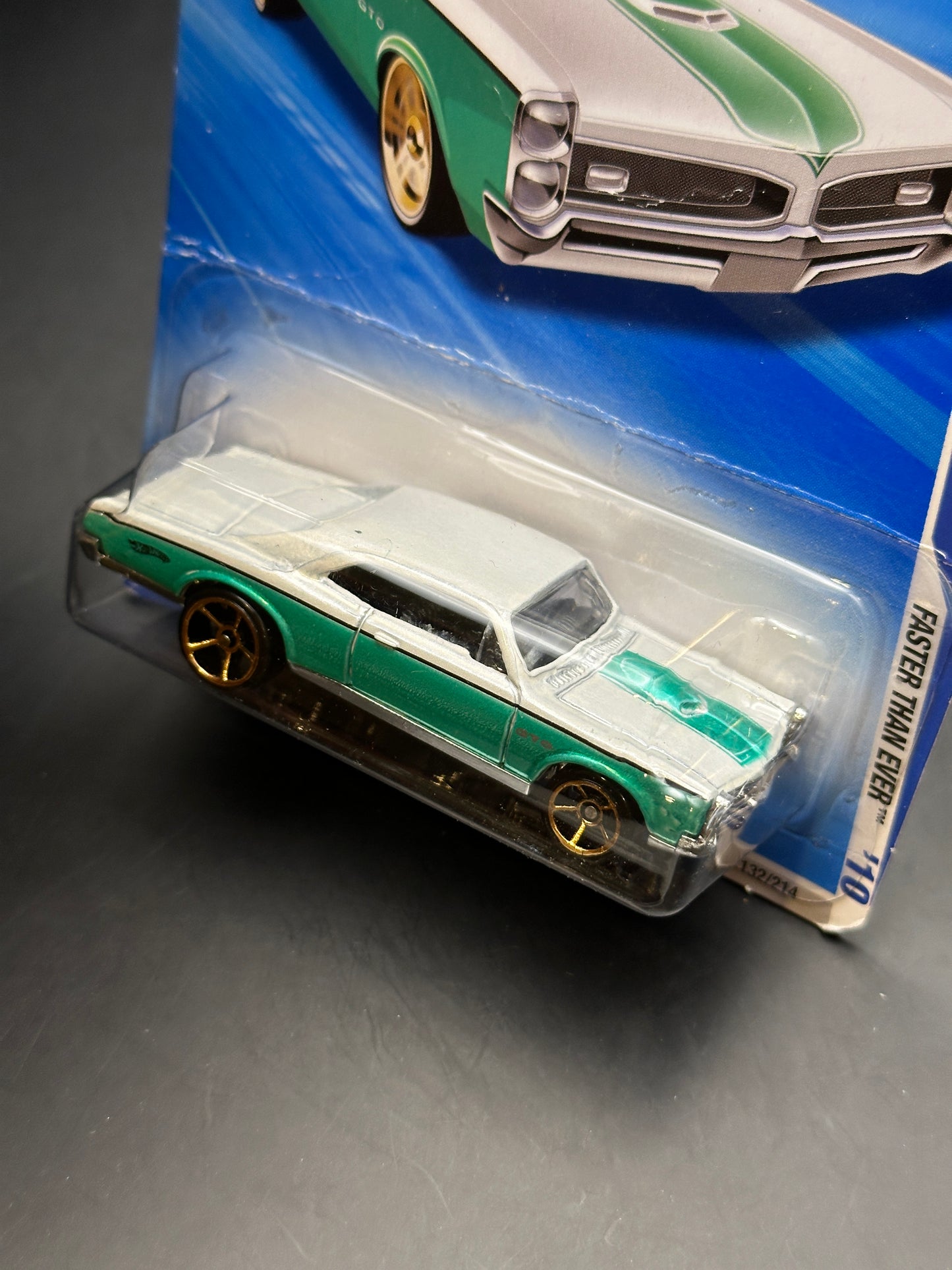 HOT WHEELS - 67 PONTIAC FIREBIRD GTO (2010) - HW FASTER THAN EVER 6/10