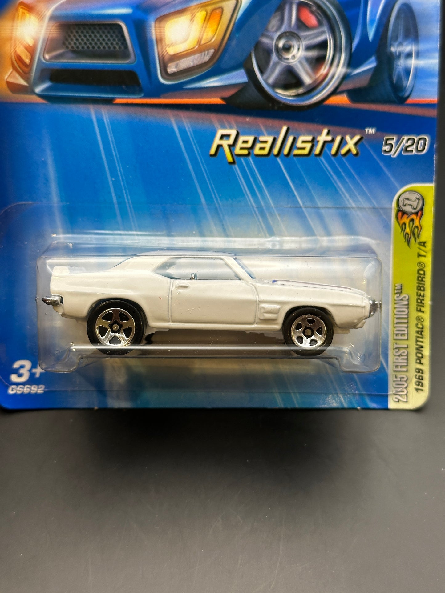 HOT WHEELS - 1969 PONTIAC FIREBIRD T/A (2005) - HW 2005 FIRST EDITIONS: REALISTIX 5/20