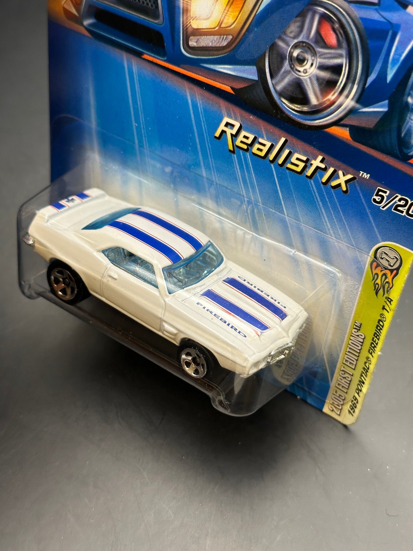 HOT WHEELS - 1969 PONTIAC FIREBIRD T/A (2005) - HW 2005 FIRST EDITIONS: REALISTIX 5/20