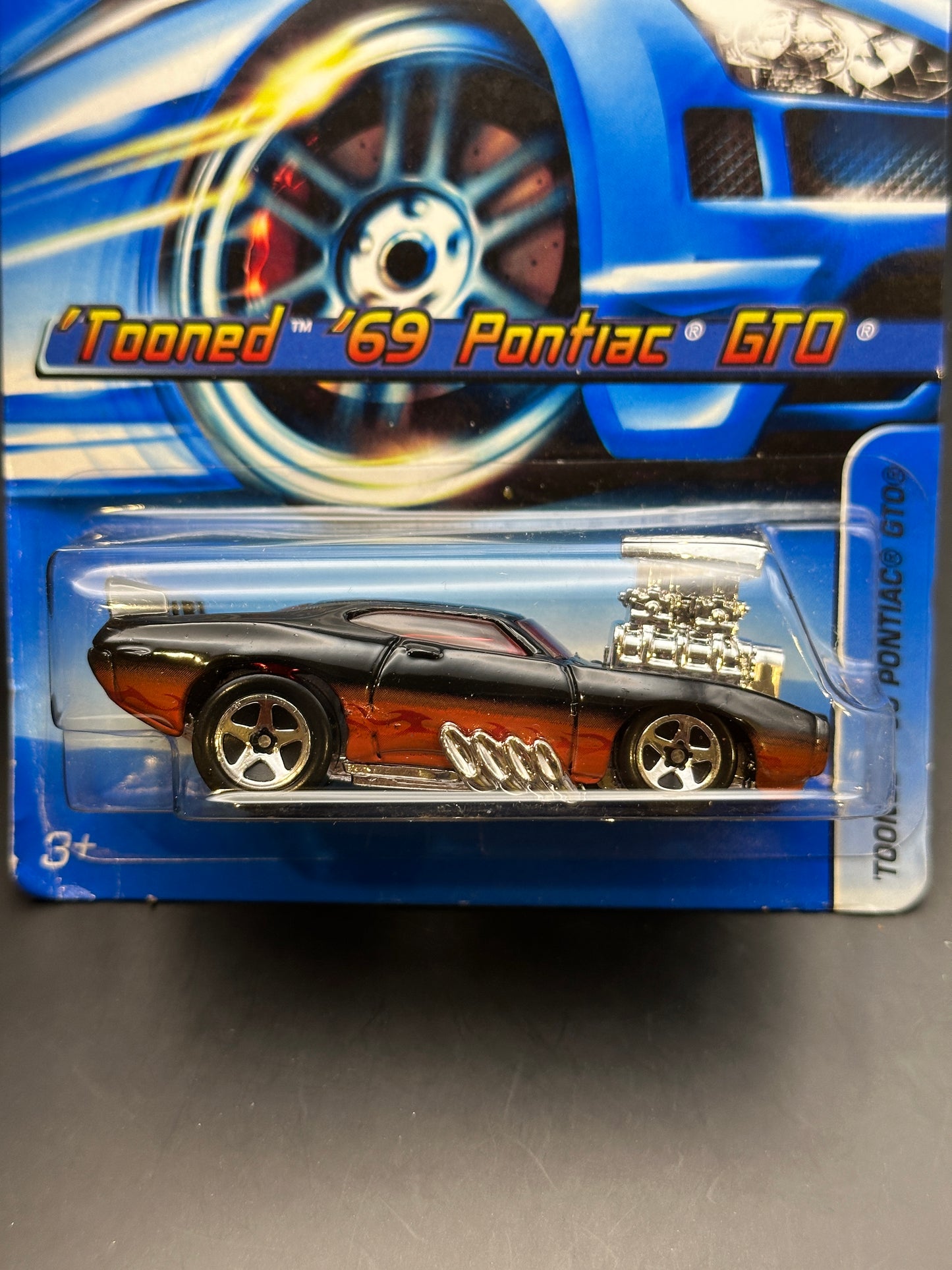 HOT WHEELS - TOONED 69’ PONTIAC GTO (2006) - HW MAINLINE #155