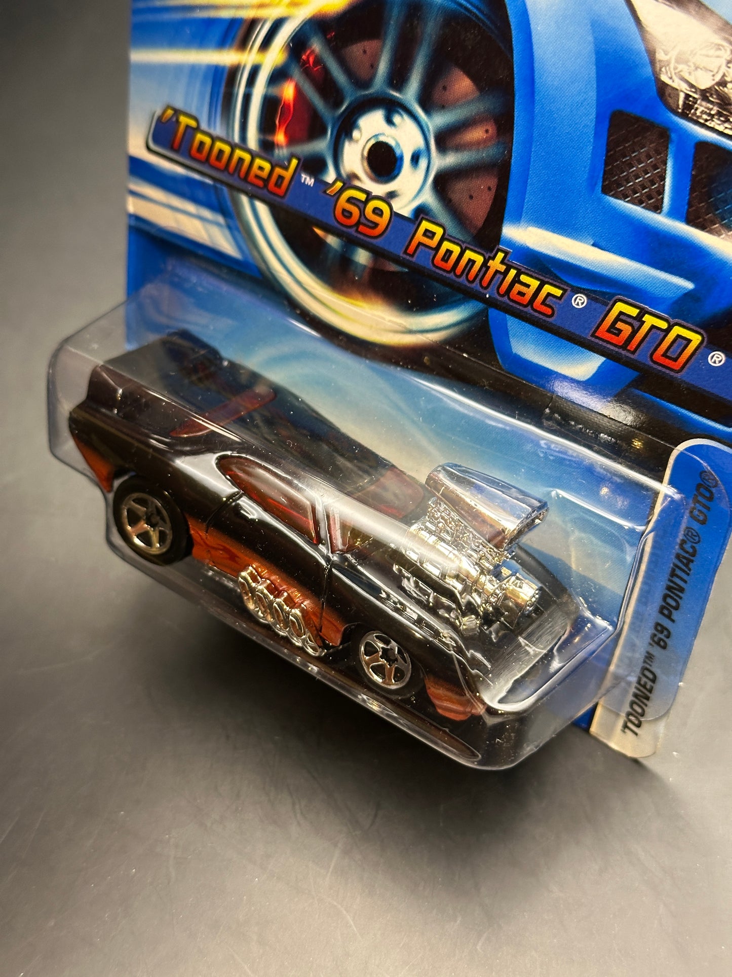 HOT WHEELS - TOONED 69’ PONTIAC GTO (2006) - HW MAINLINE #155