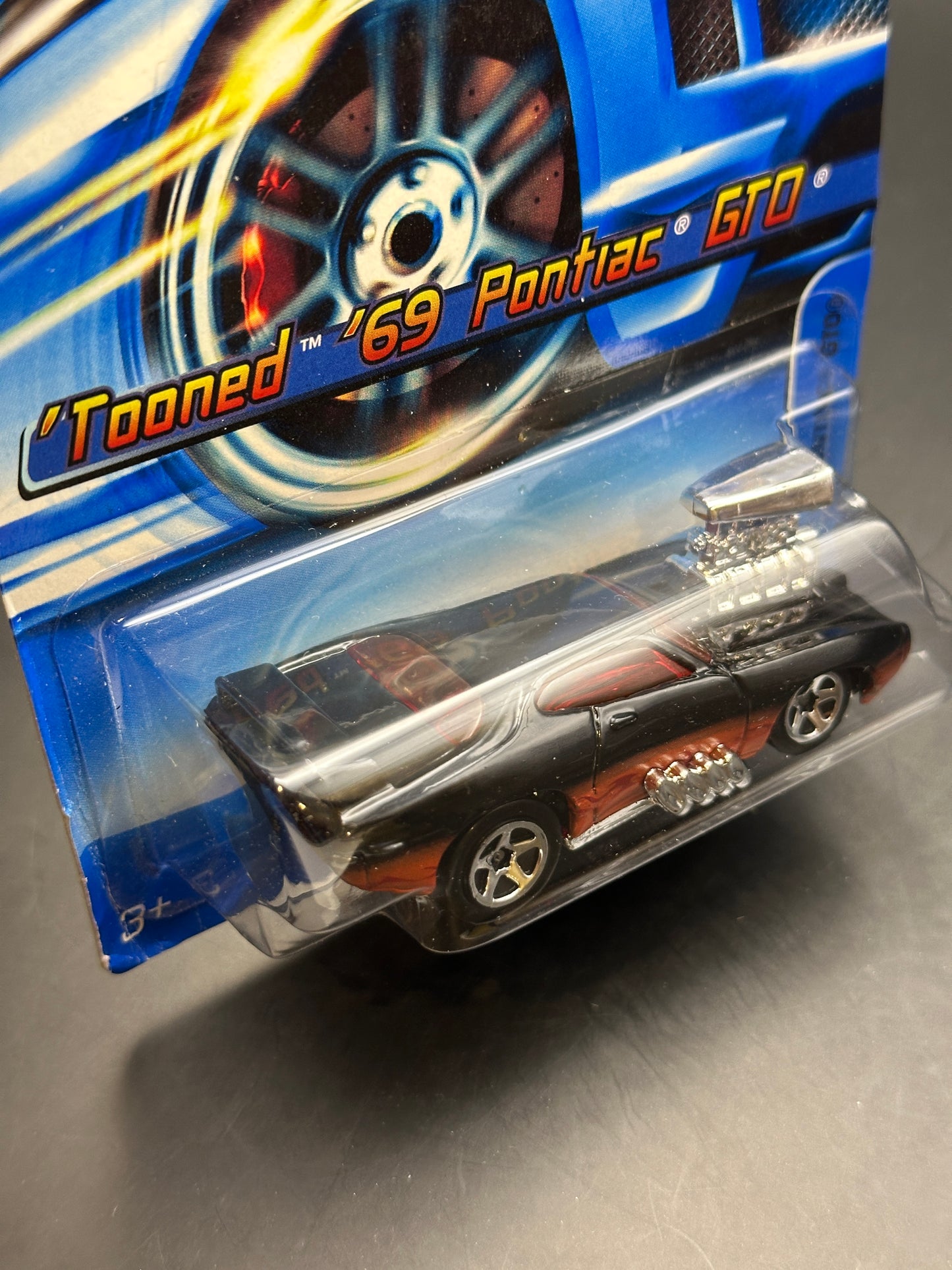 HOT WHEELS - TOONED 69’ PONTIAC GTO (2006) - HW MAINLINE #155