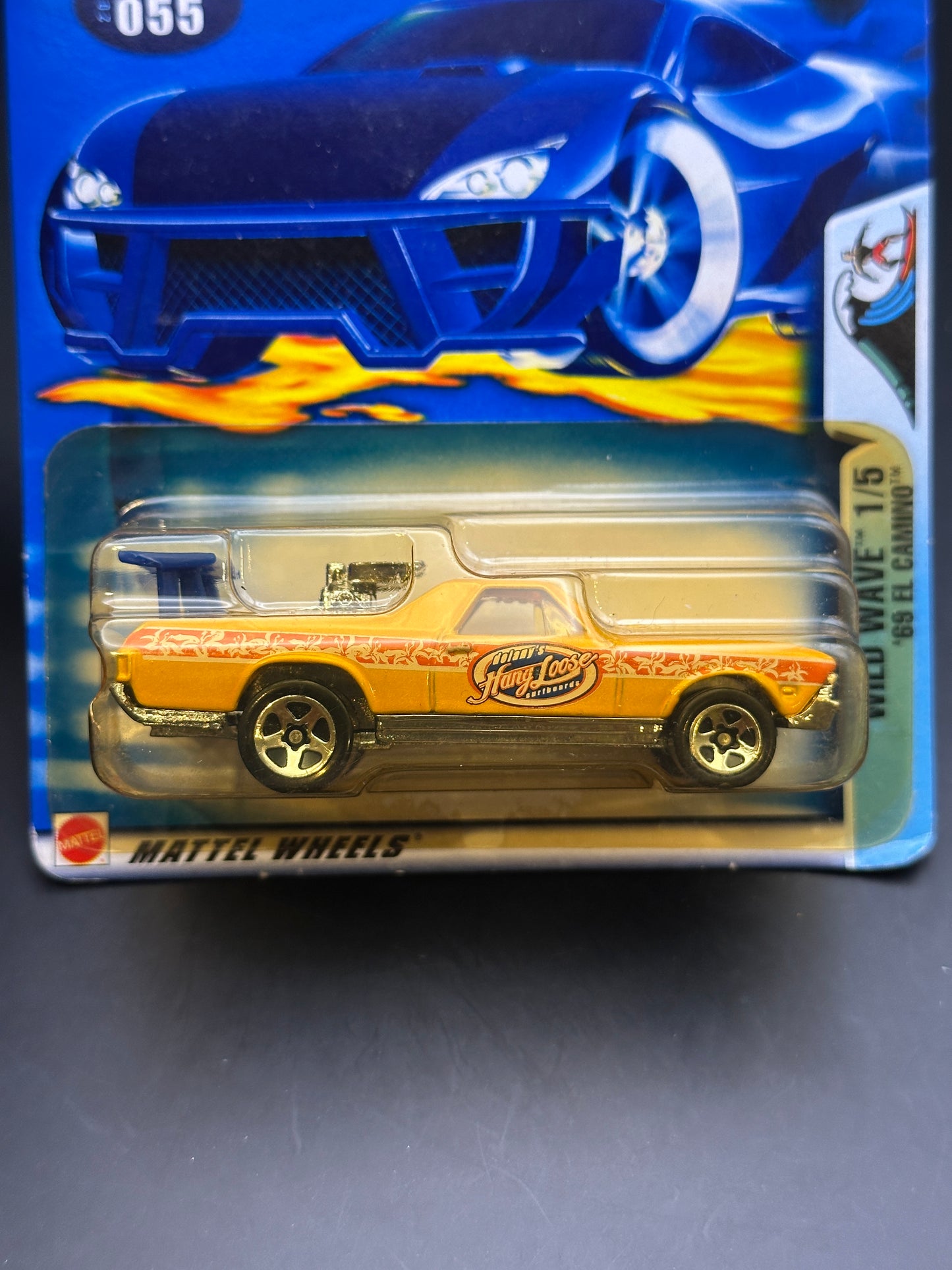 HOT WHEELS - 69’ EL CAMINO (2003) - HW WILD WAVE 1/5 #55