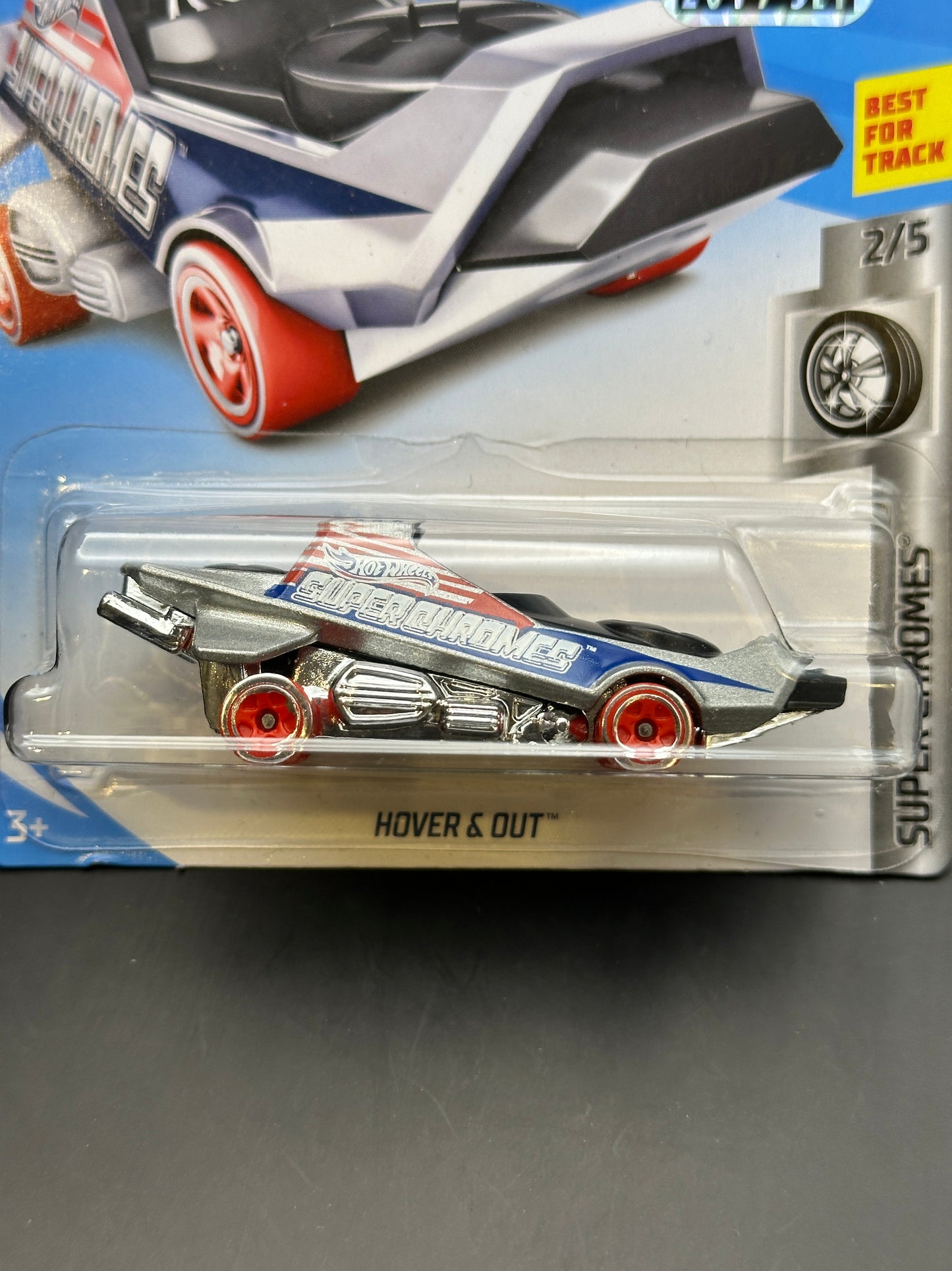 HOT WHEELS - HOVER AND OUT (2019) - HW SUPER CHROMES 2/5