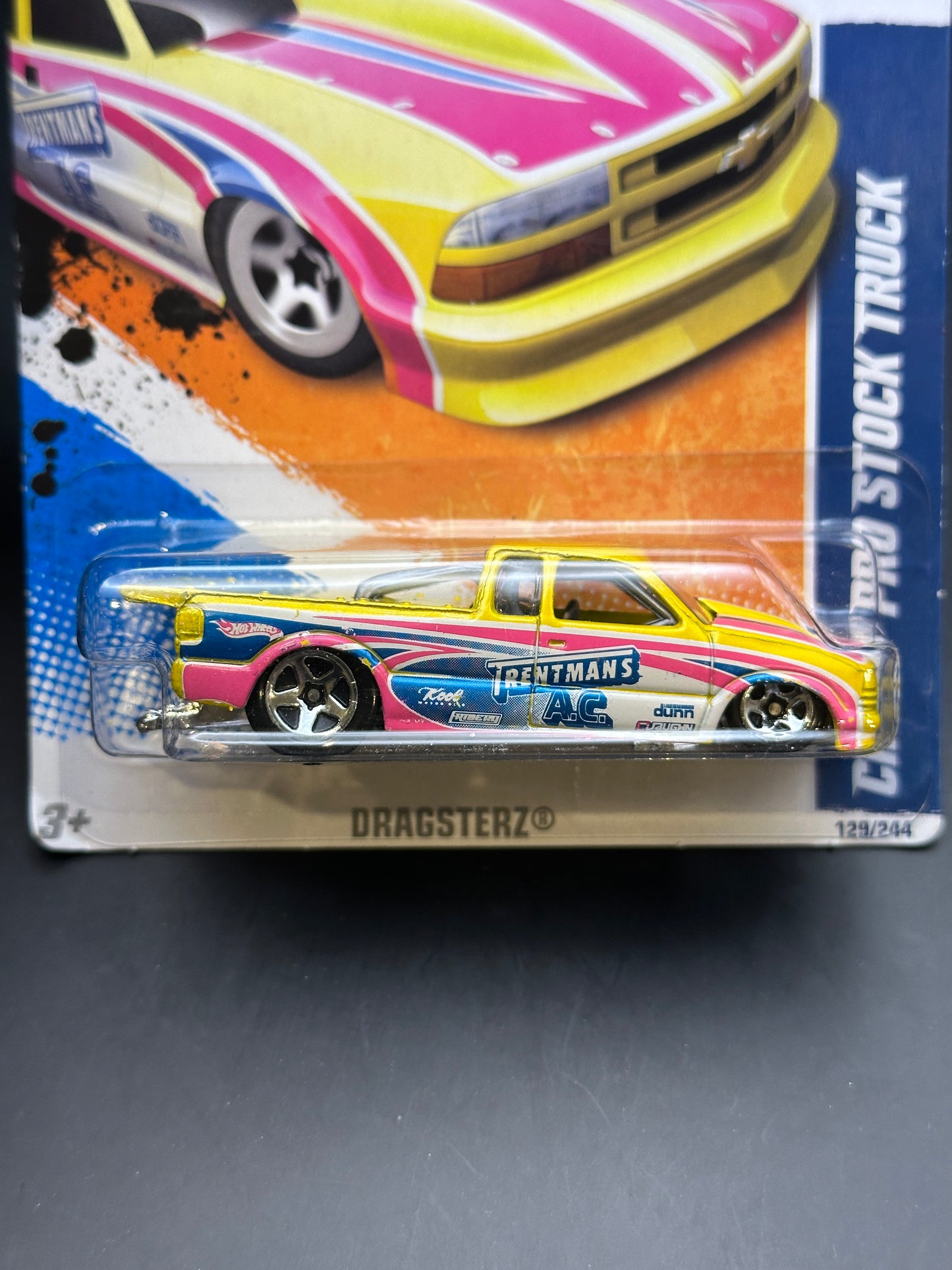 HOT WHEELS - CHEVY PRO STOCK TRUCK (2011) - HW DRAG RACERS 9/10