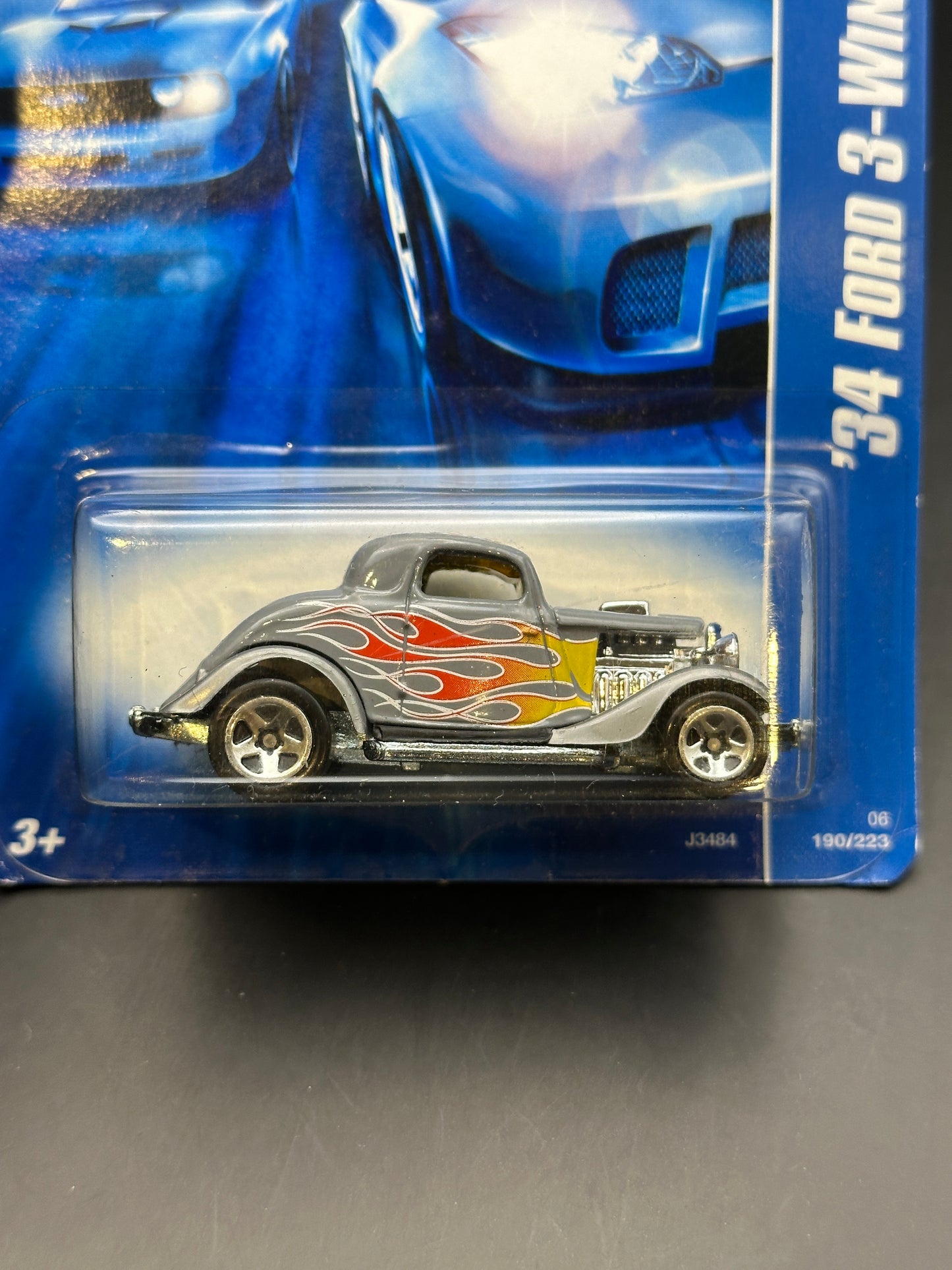 HOT WHEELS - 34 FORD 3-WINDOW (2006) - HW MAINLINE