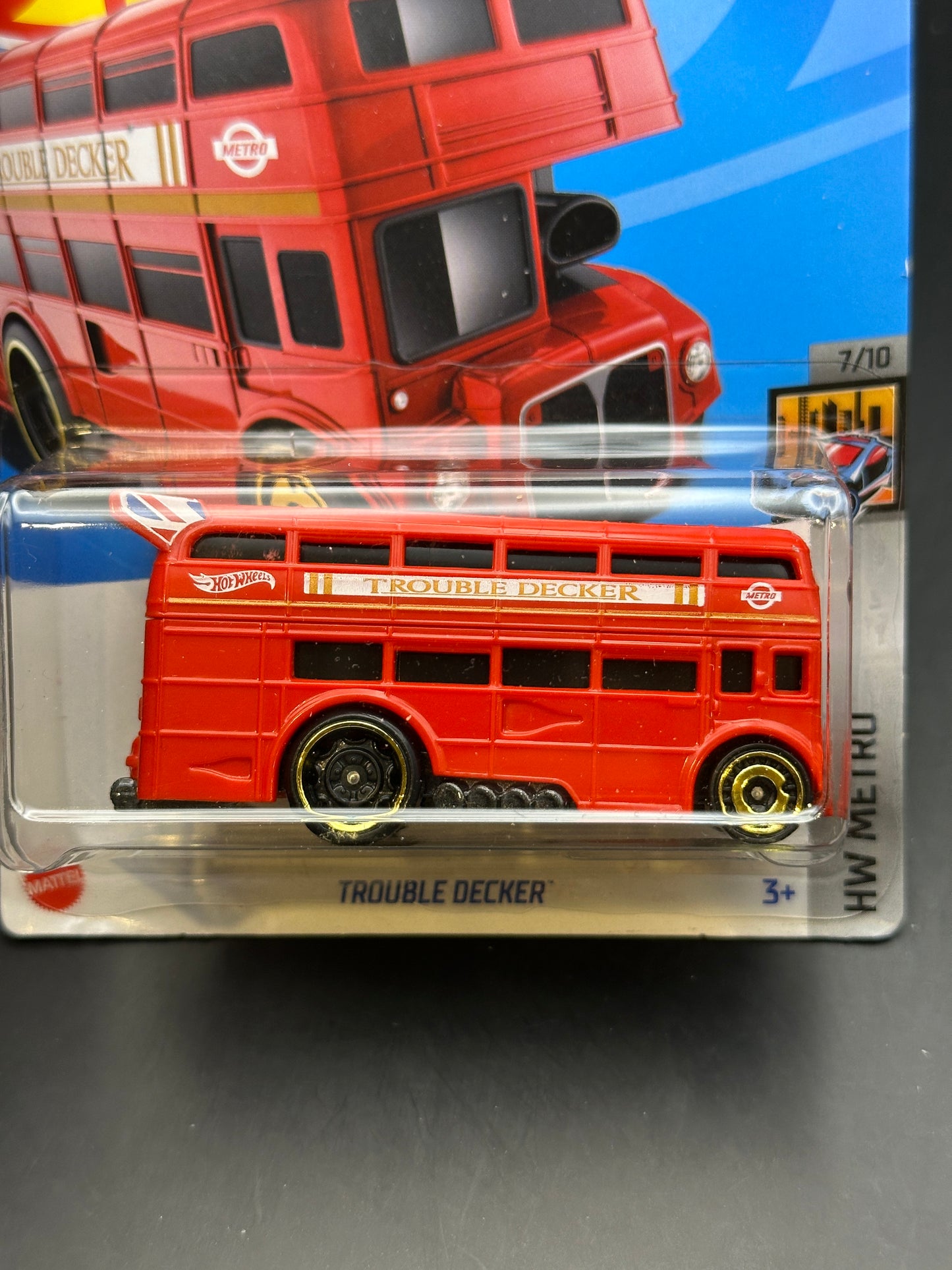 HOT WHEELS - TROUBLE DECKER (2023) - HW METRO 7/10