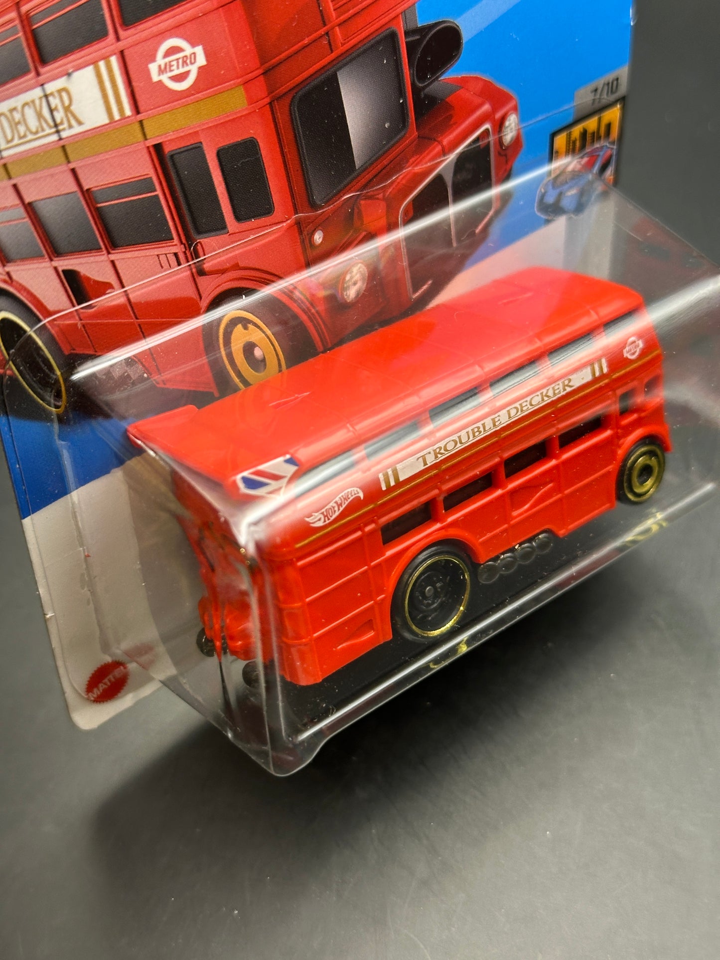 HOT WHEELS - TROUBLE DECKER (2023) - HW METRO 7/10