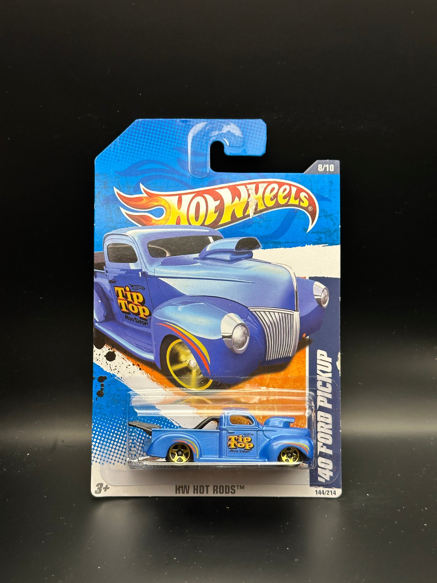 HOT WHEELS - 40 FORD PICKUP (2010) - HW HOT RODS 8/10