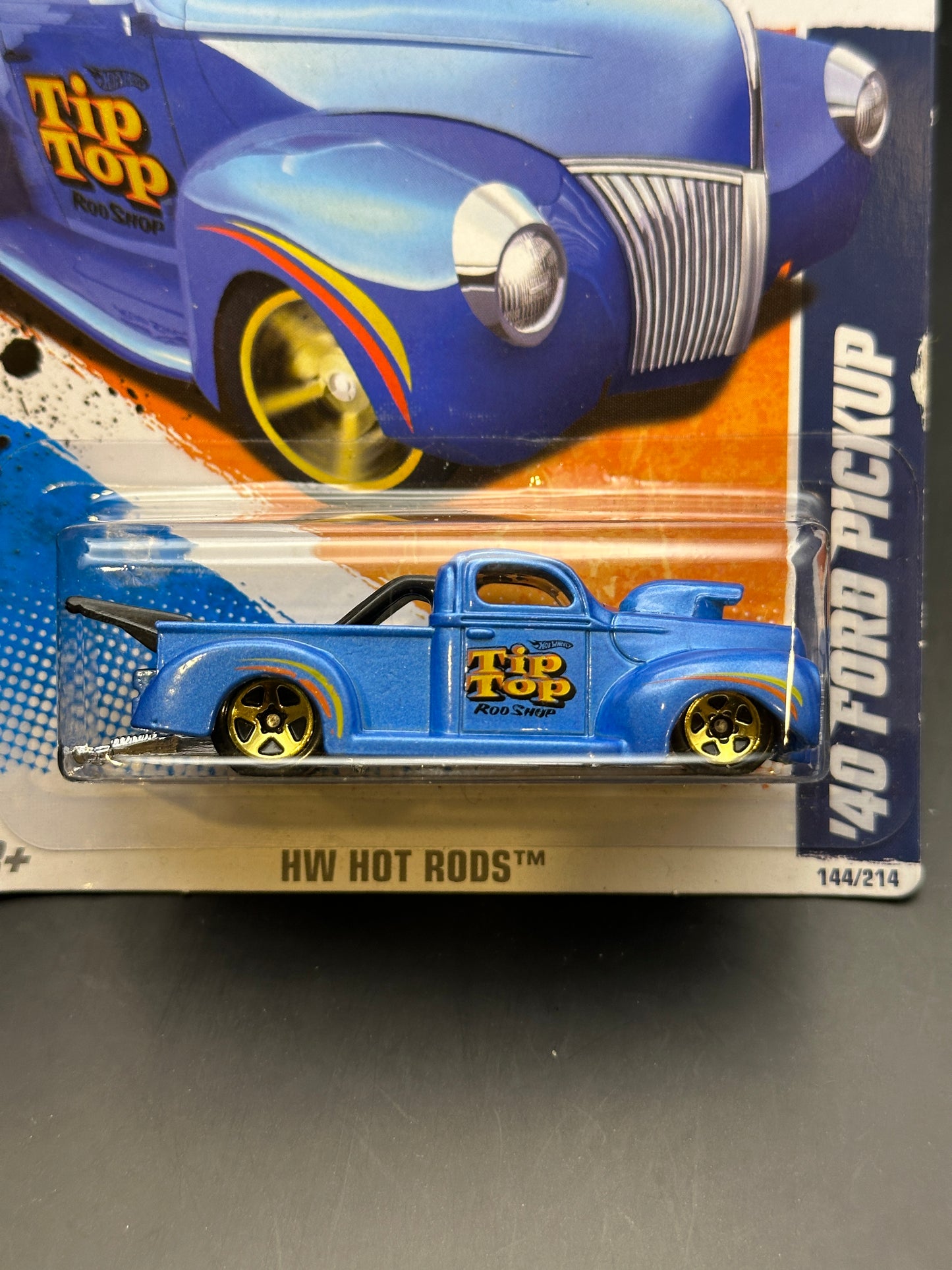 HOT WHEELS - 40 FORD PICKUP (2010) - HW HOT RODS 8/10