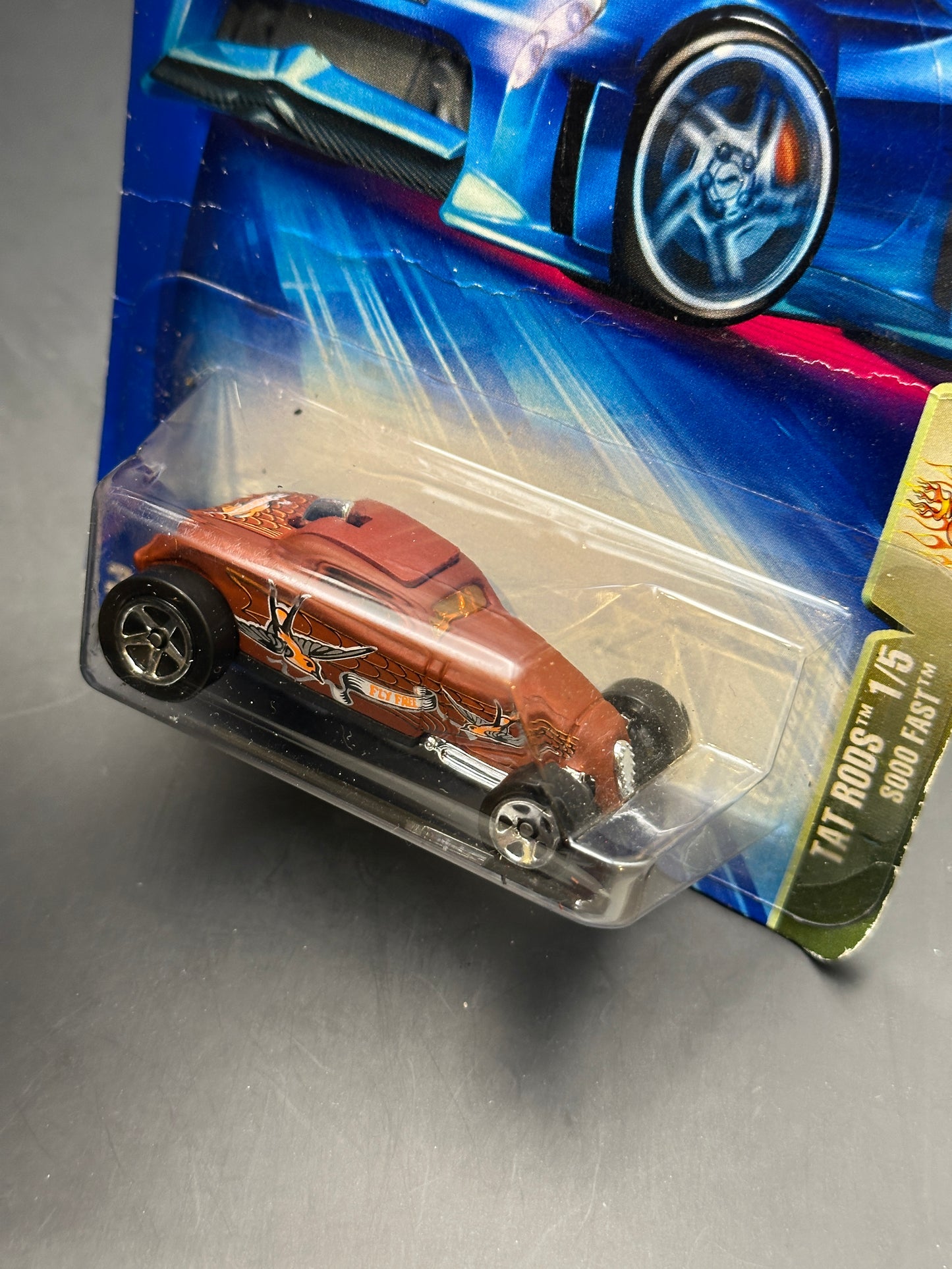 HOT WHEELS - SOOO FAST (2004) - HW TAT RODS 1/5