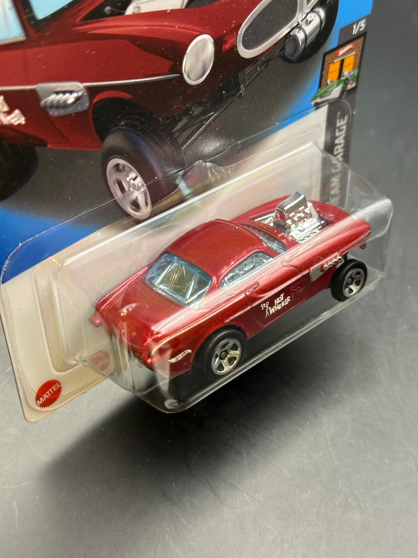 HOT WHEELS - VOLVO P1800 GASSER (2023) - HW DREAM GARAGE 1/5