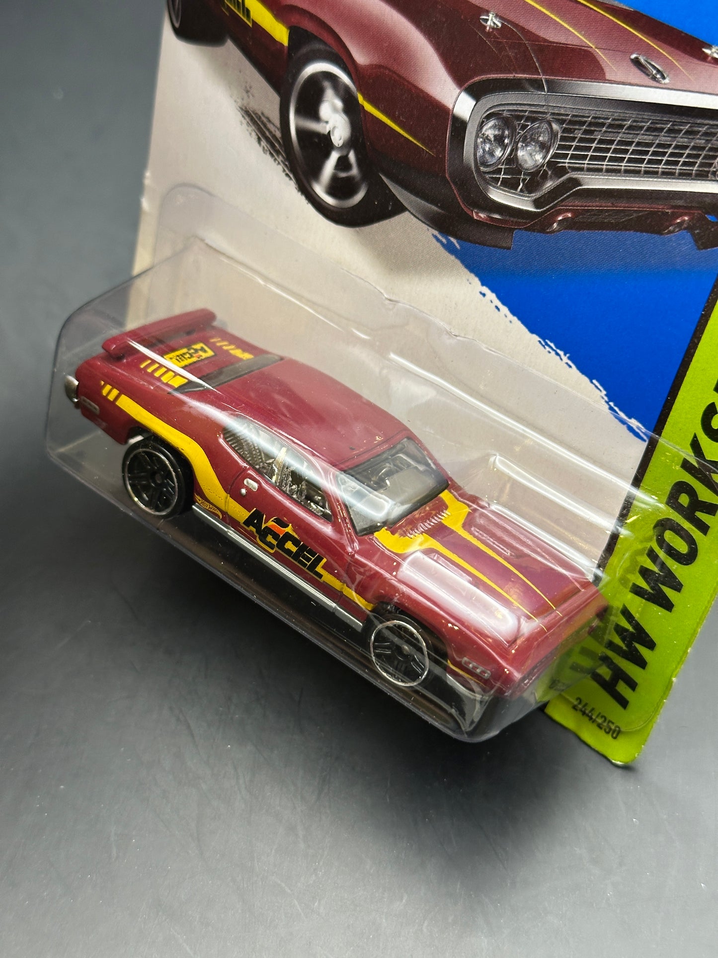 HOT WHEELS - 71 PLYMOUTH ROAD RUNNER (2014) - HW WORKSHOP