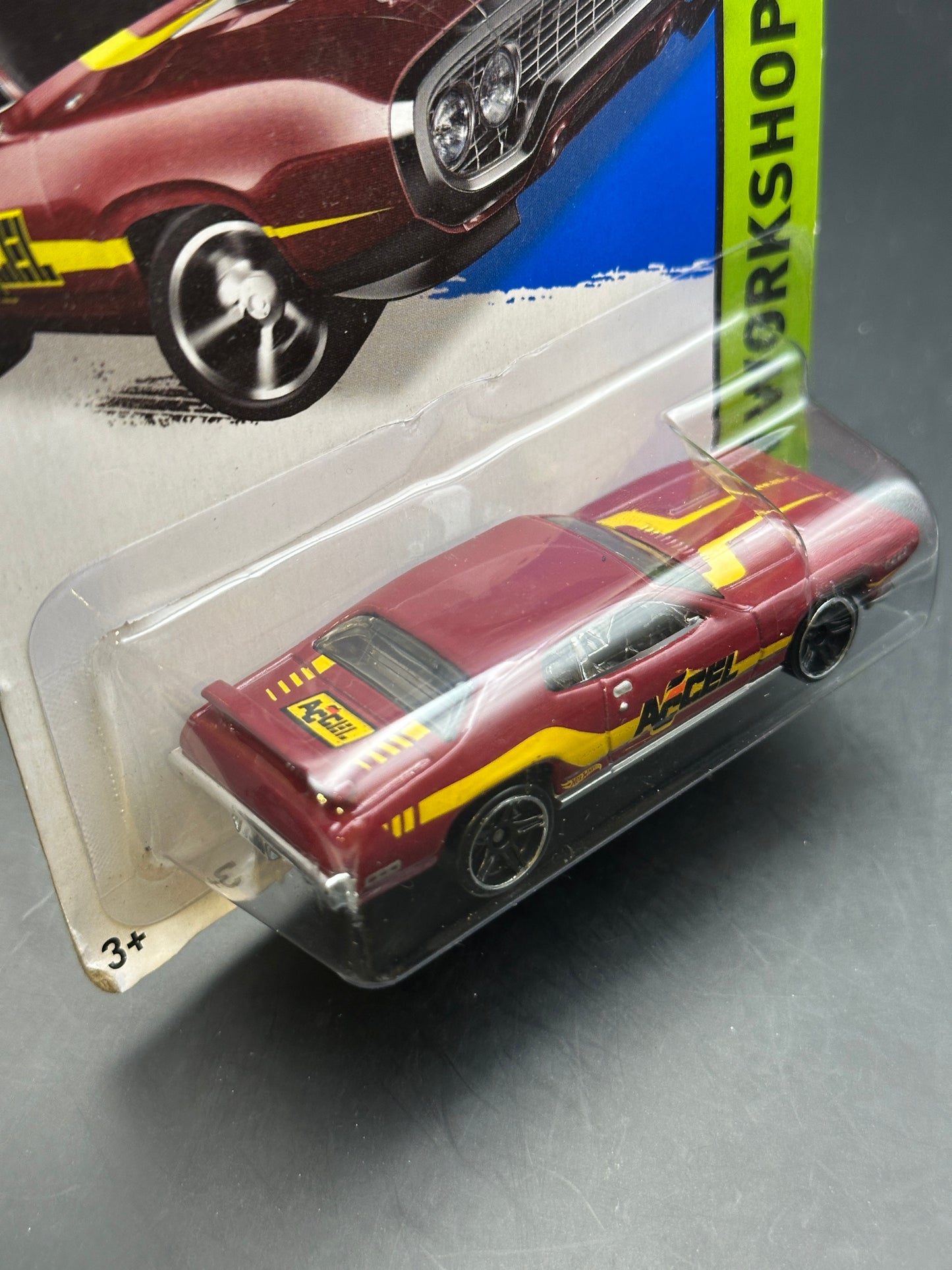 HOT WHEELS - 71 PLYMOUTH ROAD RUNNER (2014) - HW WORKSHOP