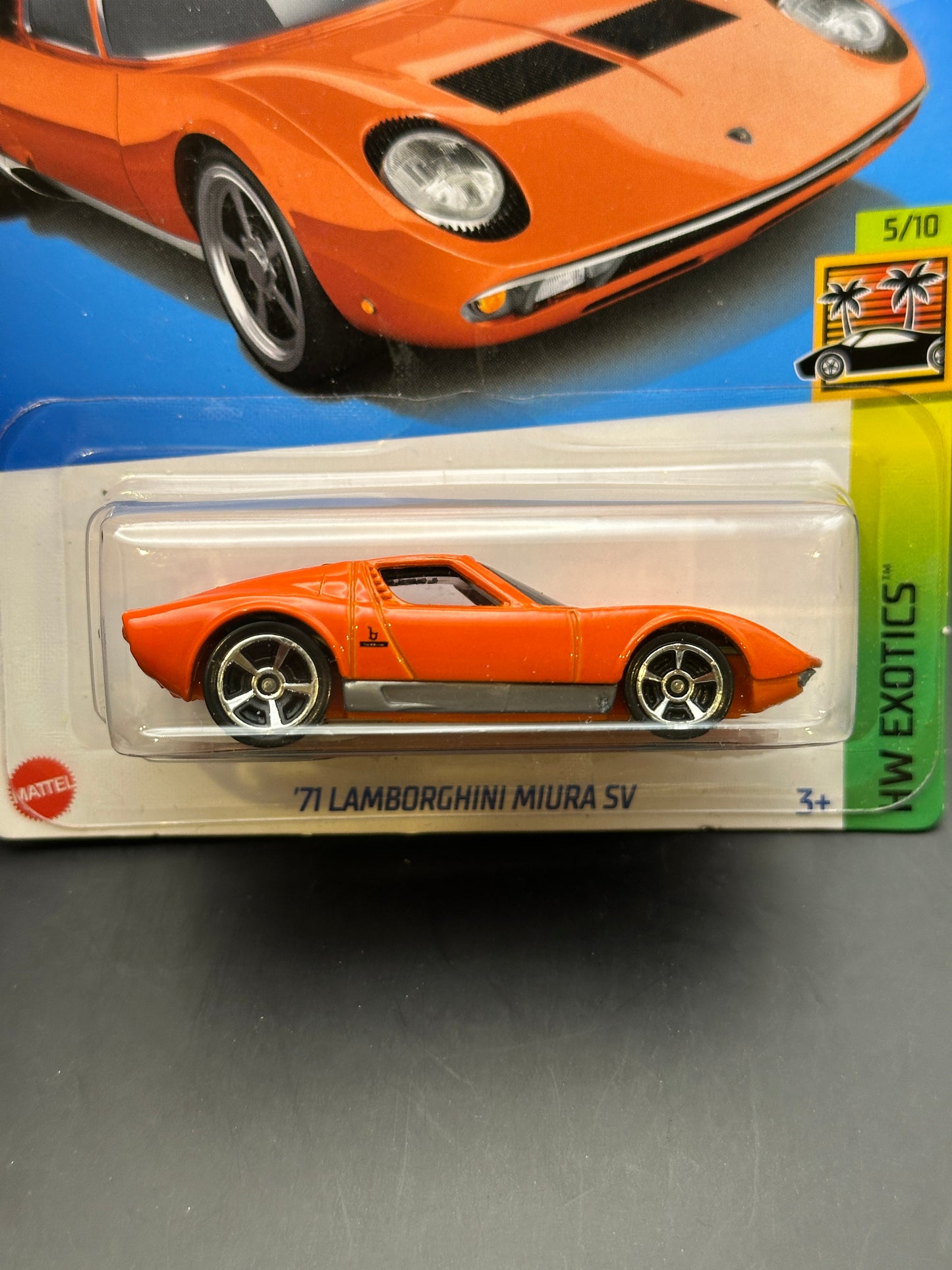 HOT WHEELS - 71 LAMBORGHINI MIURA SV (2022) - HW EXOTICS 5/10