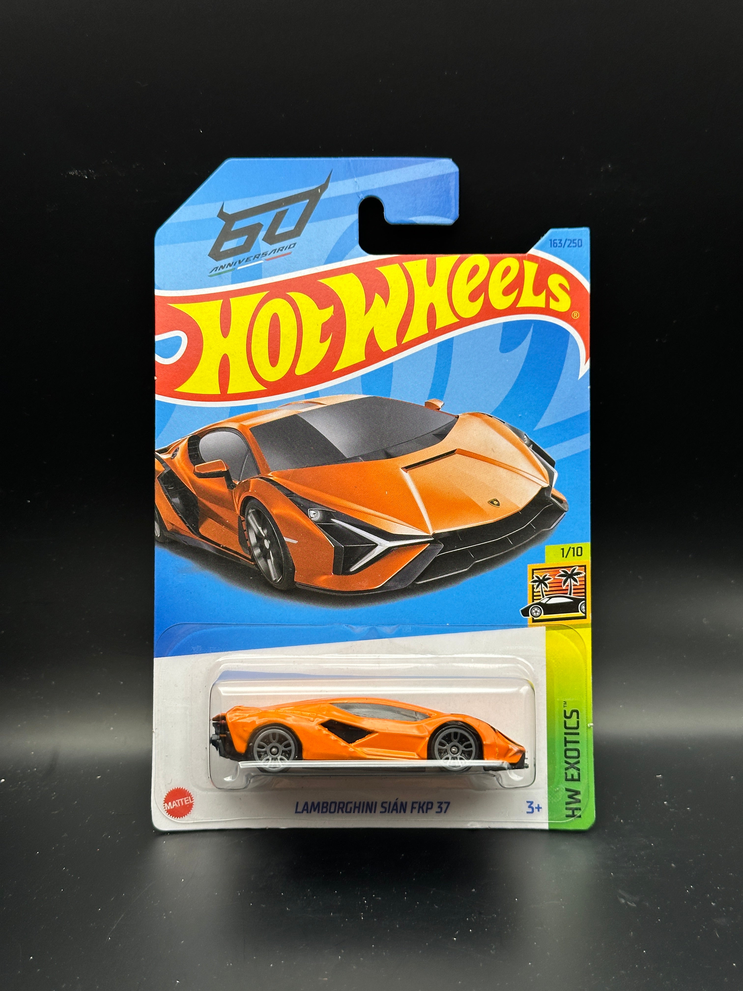 HOT WHEELS LAMBORGHINI Sian FKP 37 Orange Hotwheels carte courte 2023 HOT WHEELS LAMBORGHINI Sian FKP 37 Orange Hotwheels carte courte 2023
