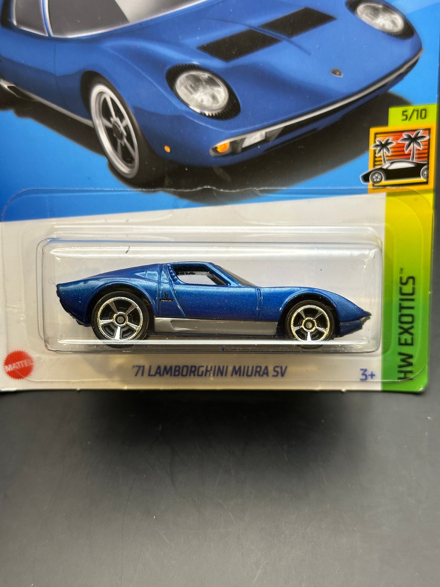 HOT WHEELS - 71 LAMBORGHINI MIURA SV (2022) - HW EXOTICS 5/10