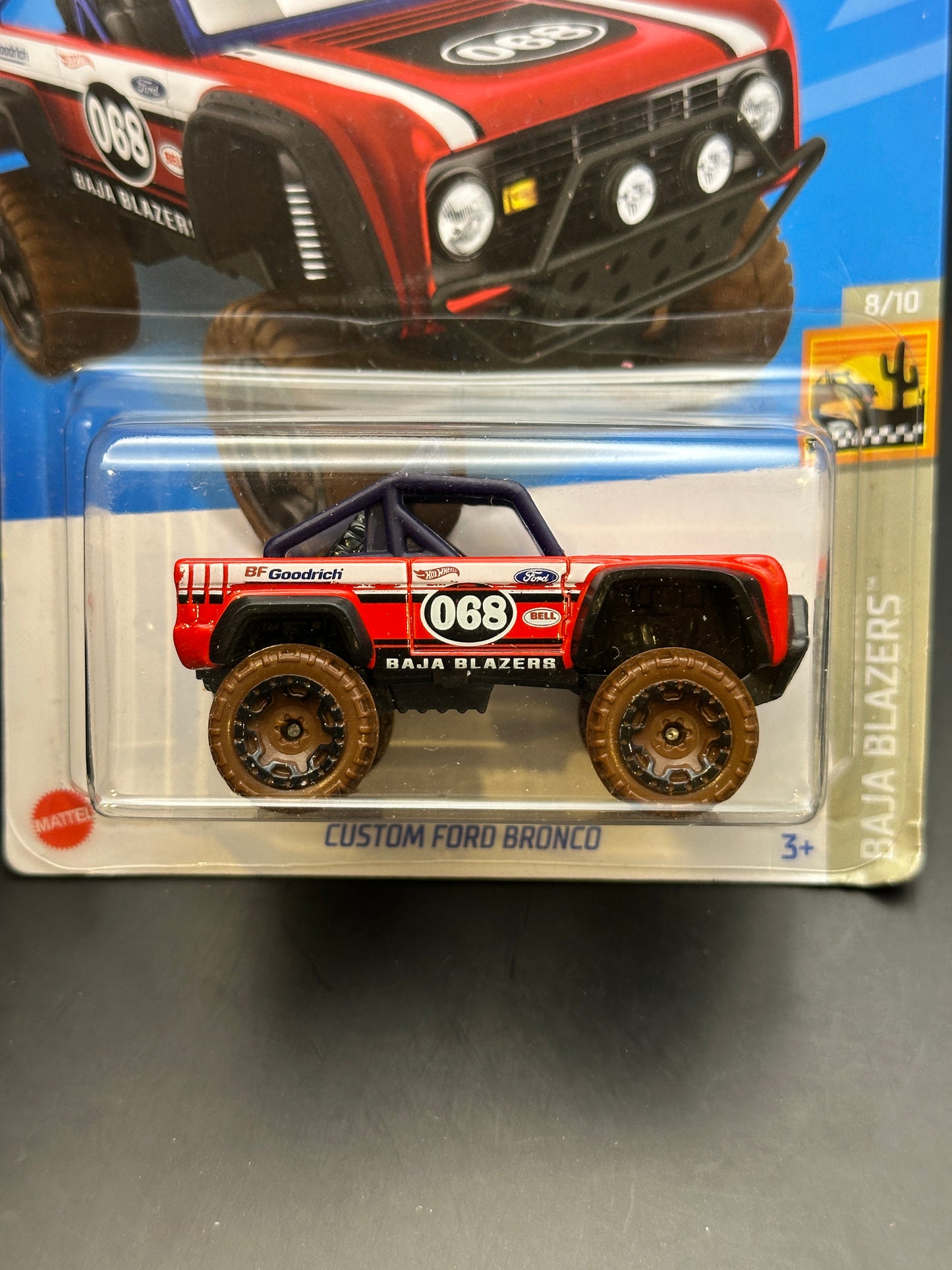 HOT WHEELS - CUSTOM FORD BRONCO (2022) - HW BAJA BLAZERS 8/10
