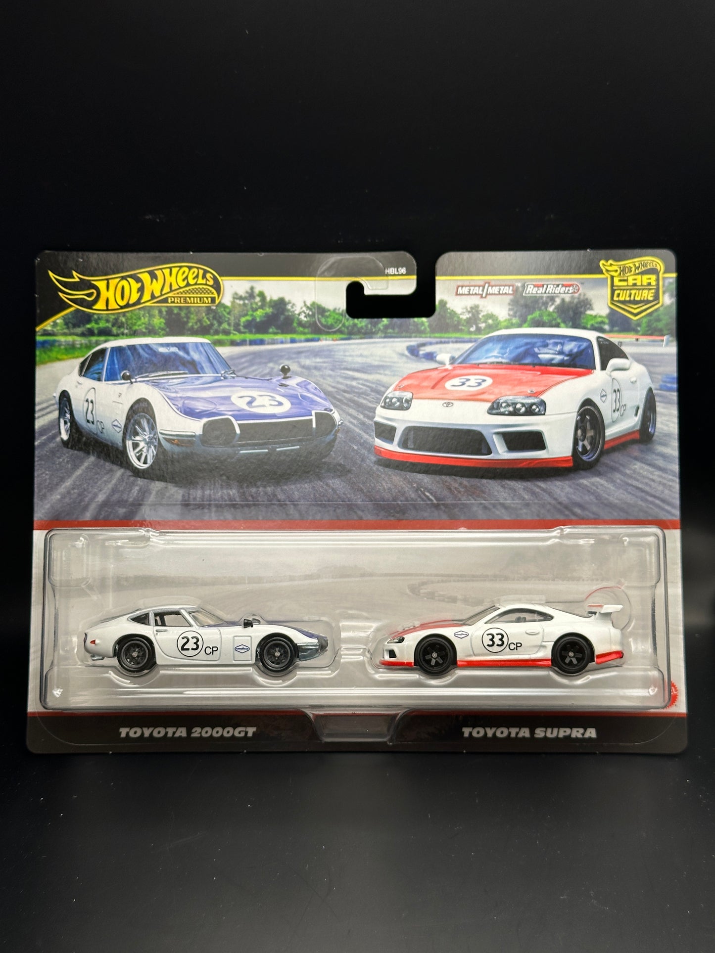 HOT WHEELS - TOYOTA 2000 GT / TOYOTA SUPRA (2025) - 2 PACK - PREMIUM / CAR CULTURE