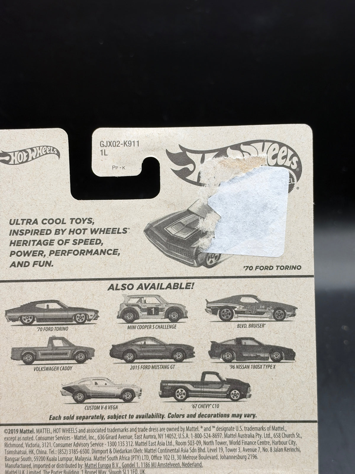 HOT WHEELS - 72 FORD TORINO (2020) - FLYING CUSTOM SERIES