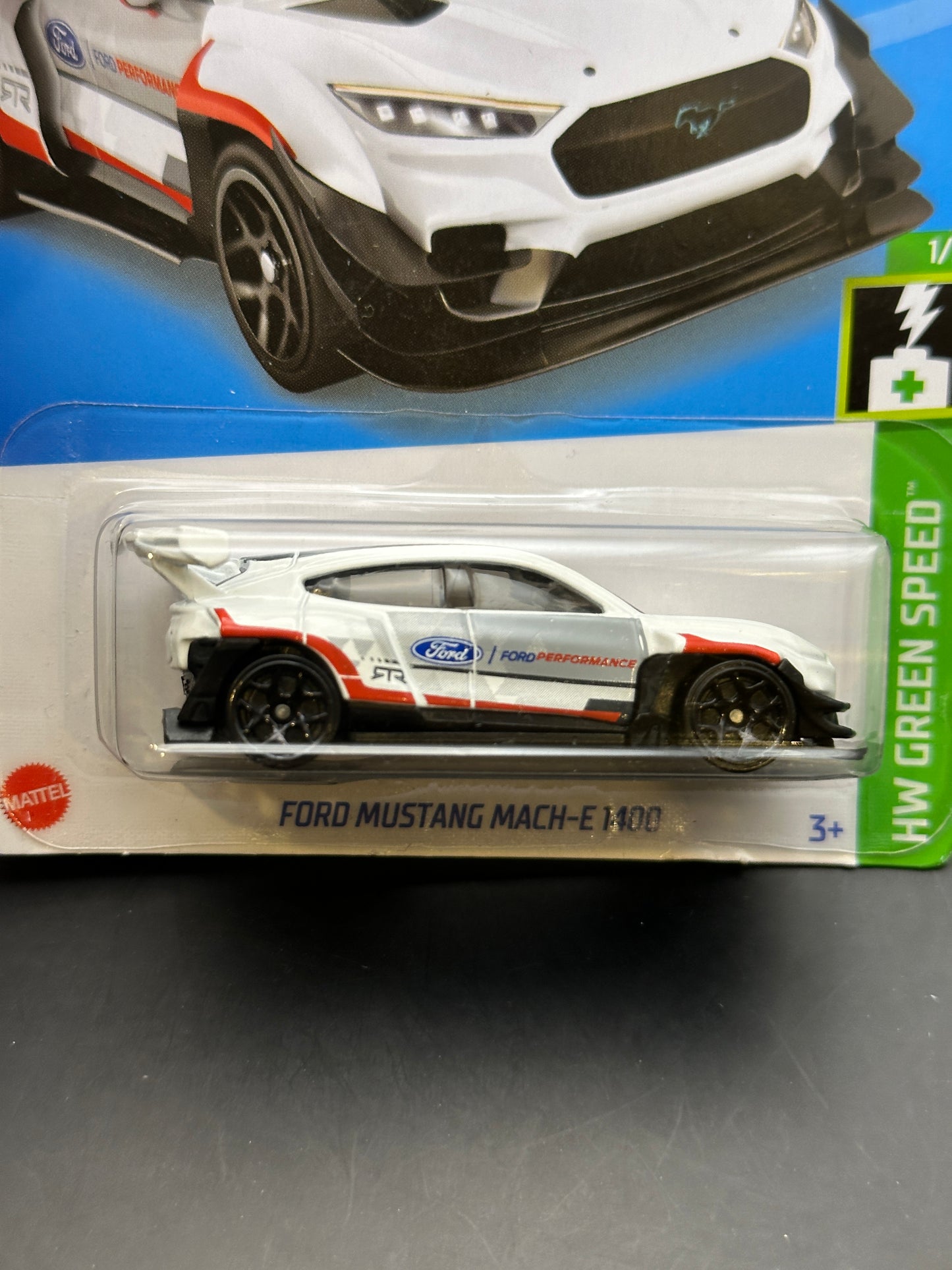 HOT WHEELS - FORD MUSTANG MACH E 1400 (2022) - HW GREEN SPEED 1/5