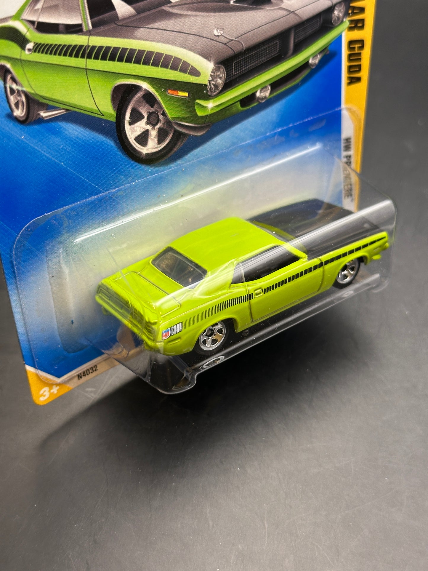 HOT WHEELS - 70 PLYMOUTH AAR CUDA (2009) - HW 2009 PREMIERE 29/42