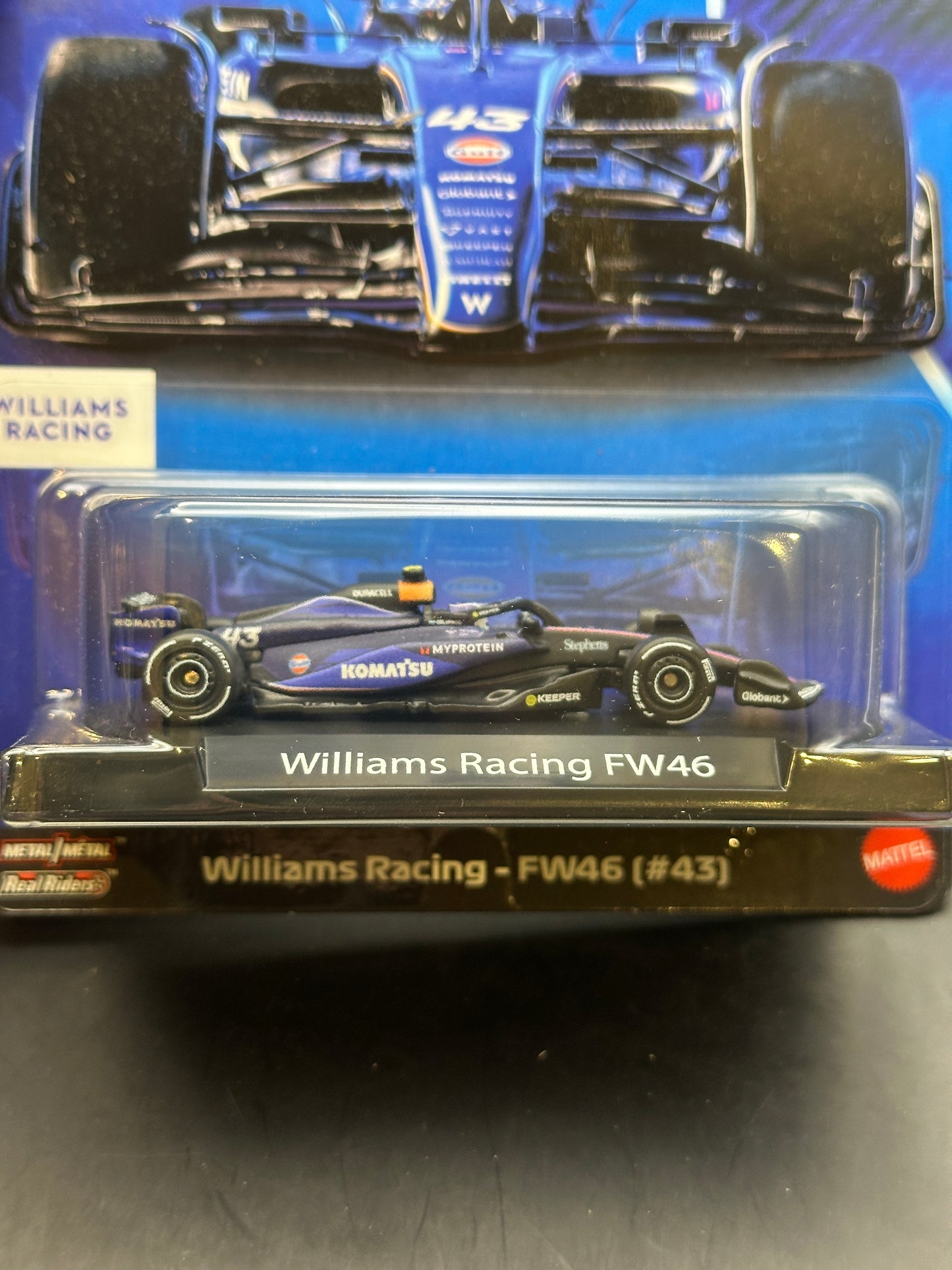 HOT WHEELS - FRANCO COLAPINTO WILLIAM RACING FW46 #43 (2025) - FORMULA 1 SERIES