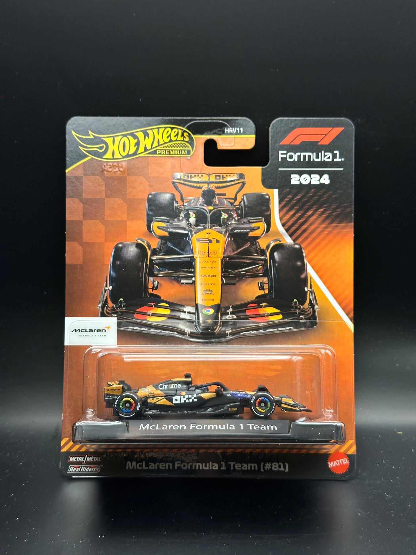 HOT WHEELS - OSCAR PIASTRI MCLAREN FORMULA 1 TEAM #81 (2025) - FORMULA 1 SERIES