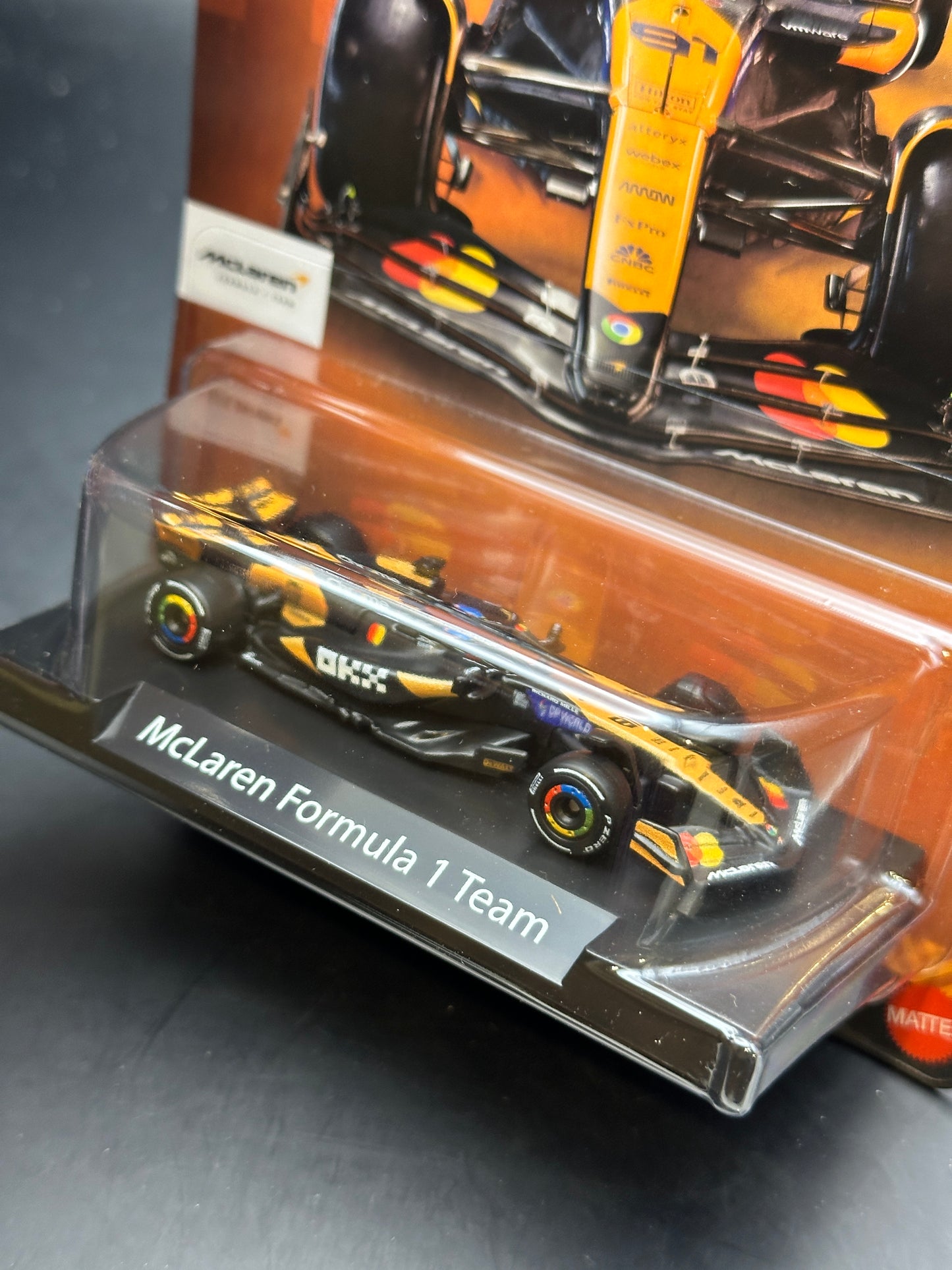 HOT WHEELS - OSCAR PIASTRI MCLAREN FORMULA 1 TEAM #81 (2025) - FORMULA 1 SERIES