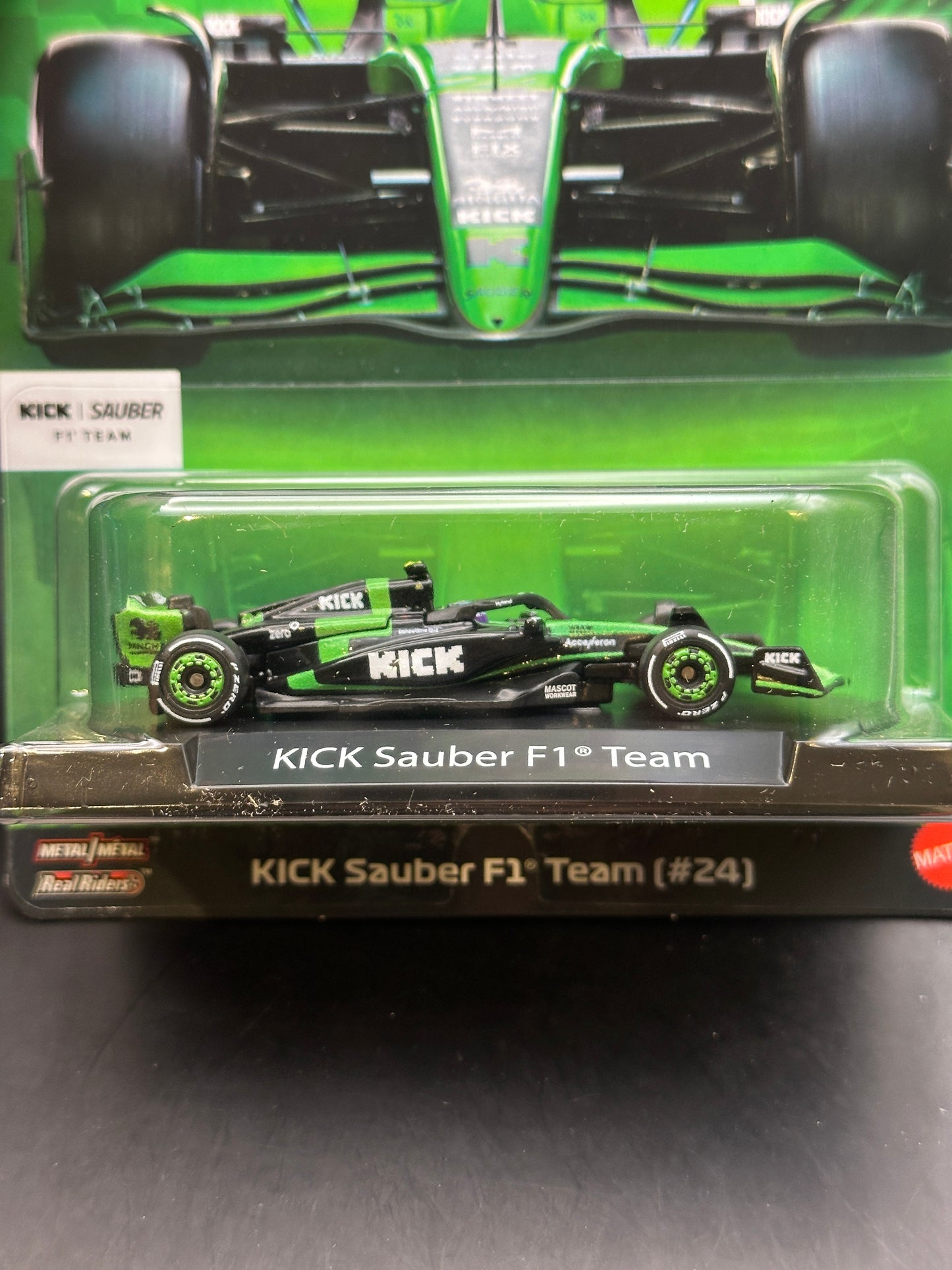 HOT WHEELS - ZHOU GUANYU KICK SAUBER F1 TEAM #24 (2025) - FORMULA 1 SERIES