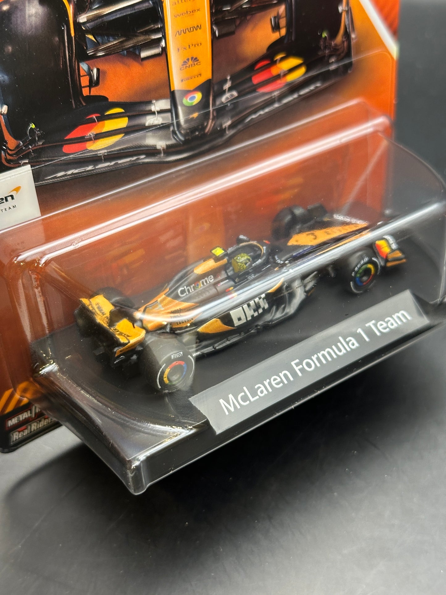 HOT WHEELS - LANDO NORRIS MCLAREN FORMULA 1 TEAM #4 (2025) - FORMULA 1 SERIES
