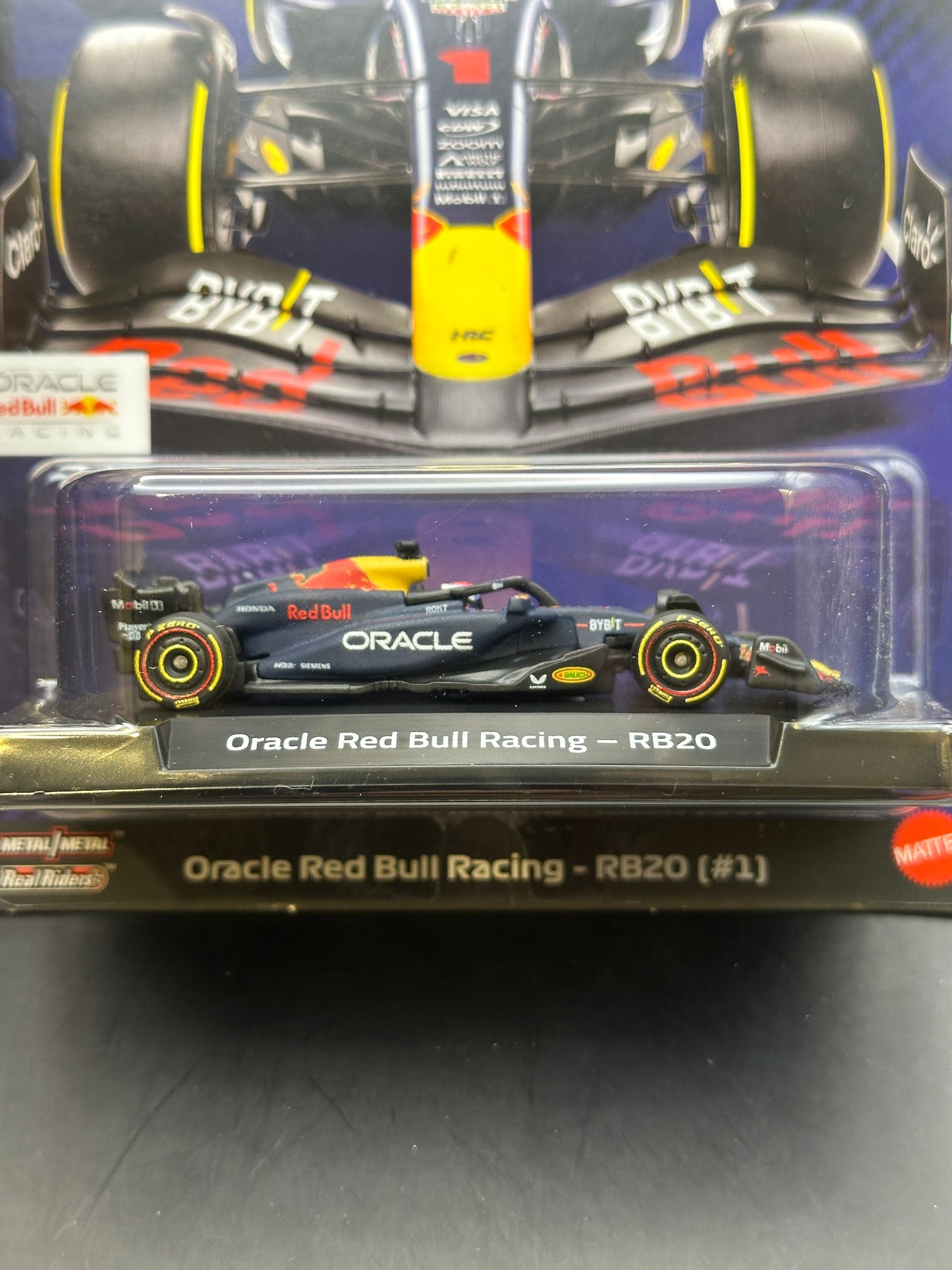 HOT WHEELS - MAX VERSTAPPEN ORACLE RED BULL RACING RB20 #1 (2025) - FORMULA 1 SERIES