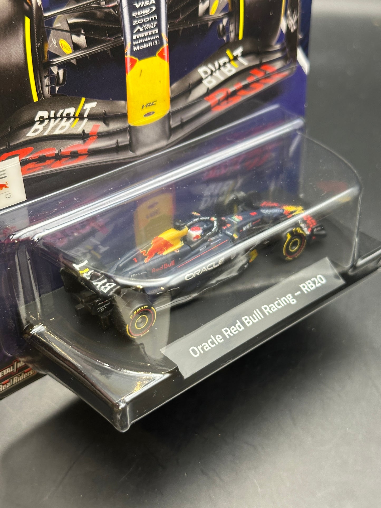 HOT WHEELS - MAX VERSTAPPEN ORACLE RED BULL RACING RB20 #1 (2025) - FORMULA 1 SERIES