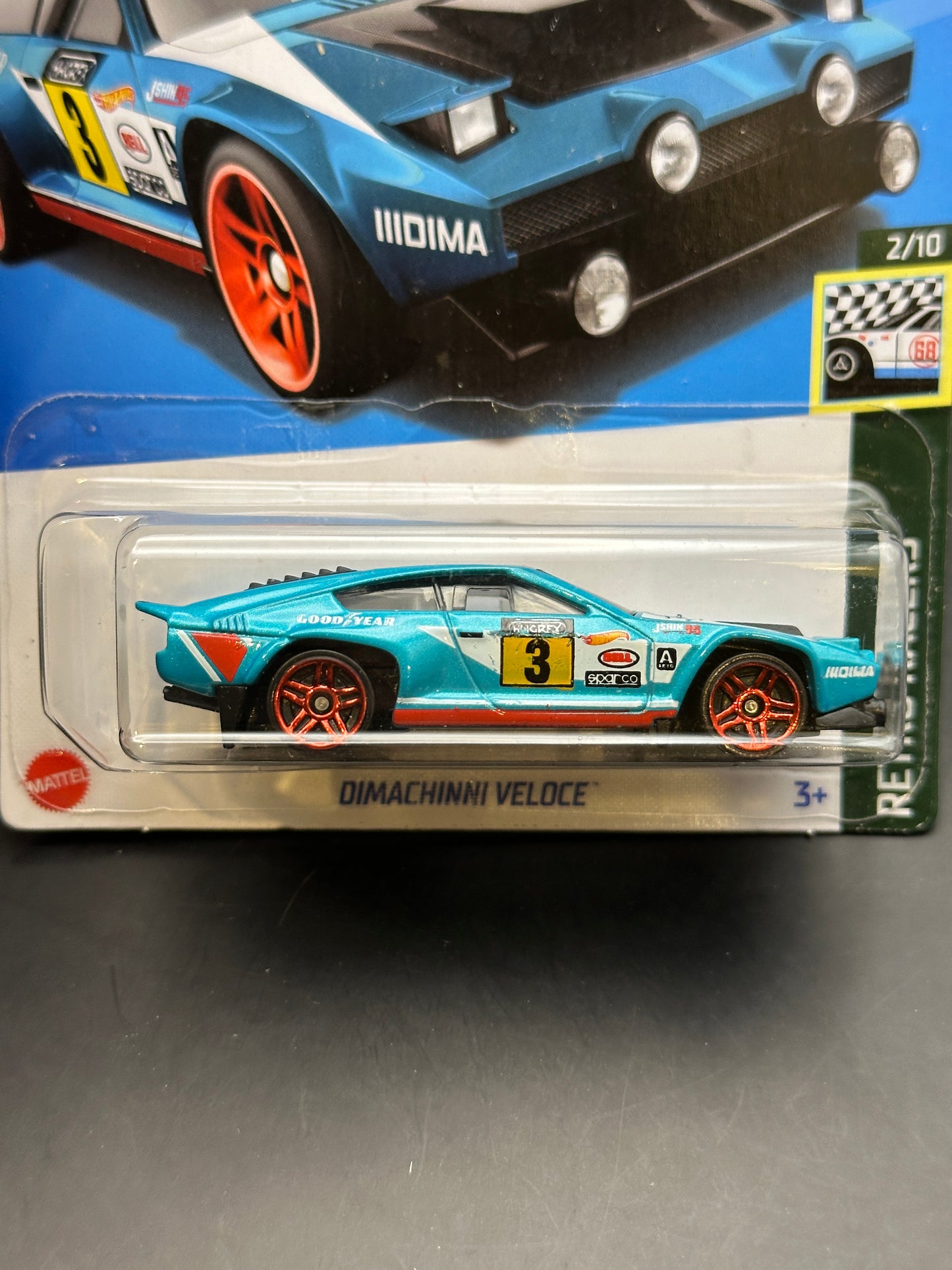 HOT WHEELS - DIMACHINNI VELOCE (2023) - HW RETRO RACERS 2/10