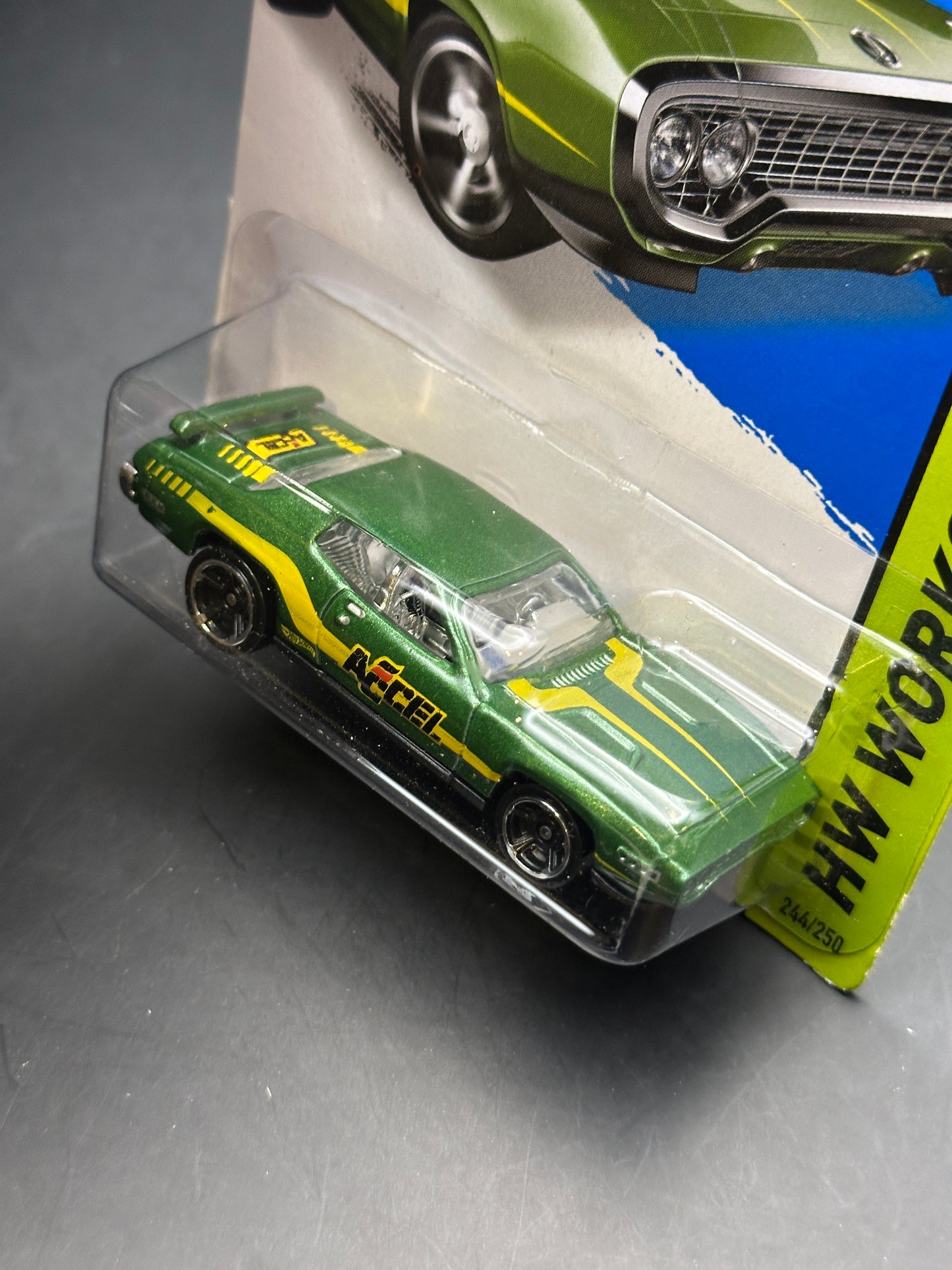 HOT WHEELS - 71 PLYMOUTH ROAD RUNNER (2014) - HW WORKSHOP