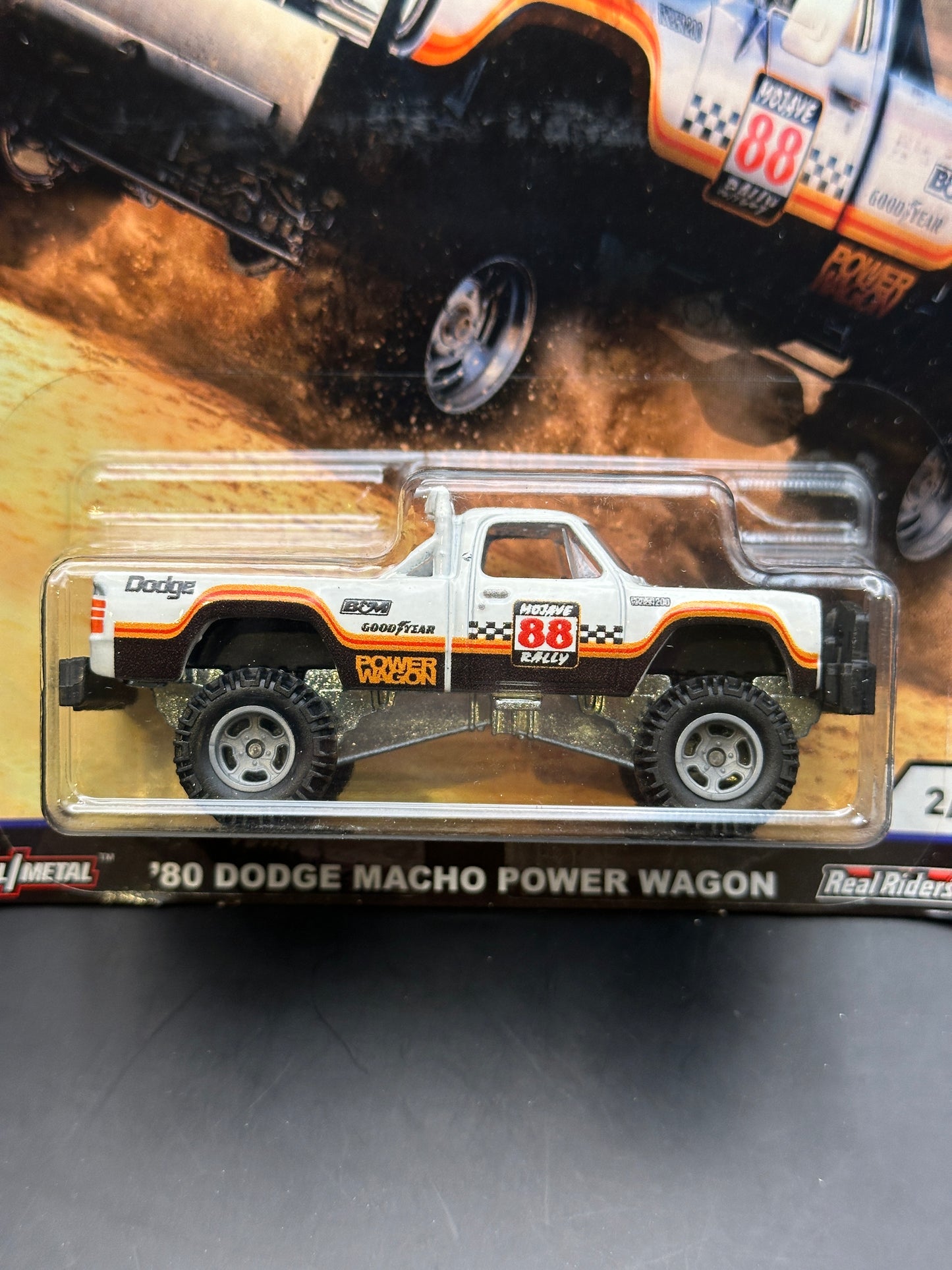 HOT WHEELS - 1980 DODGE MACHO POWER WAGON (2019) - CAR CULTURE - DESERT RALLY 2/5
