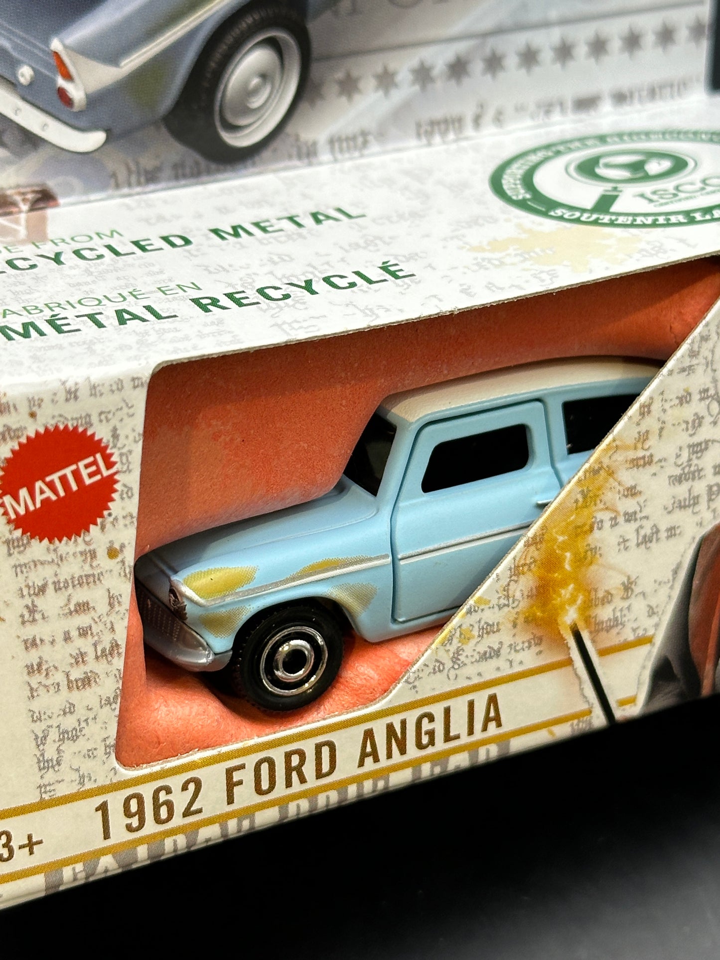 MATCHBOX - 1962 FORD ANGLIA - HARRY POTTER (2025) - MOVING PARTS - DIECAST
