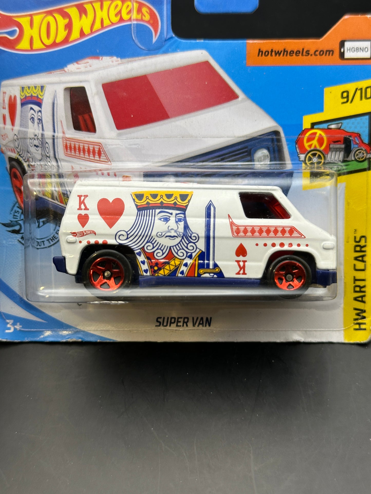 HOT WHEELS - SUPER VAN (2020) - HW ART CARS 9/10