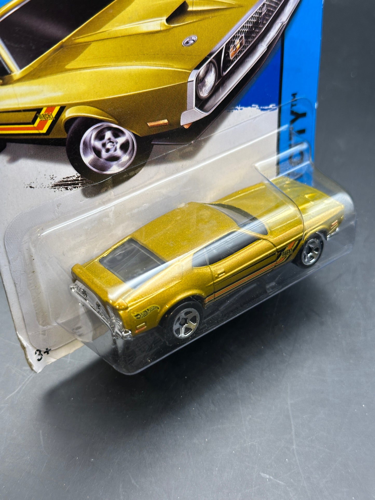 HOT WHEELS - 1971 MUSTANG MACH 1 (2014) - HW CITY
