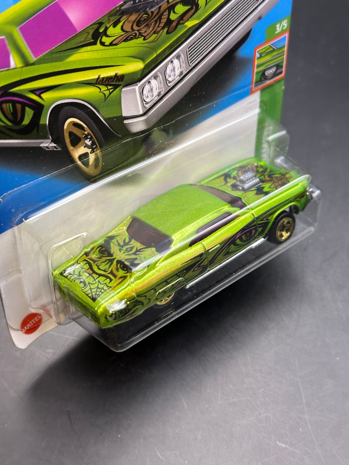 HOT WHEELS - LAYIN LOWRIDER (2023) - HW SLAMMED 3/5