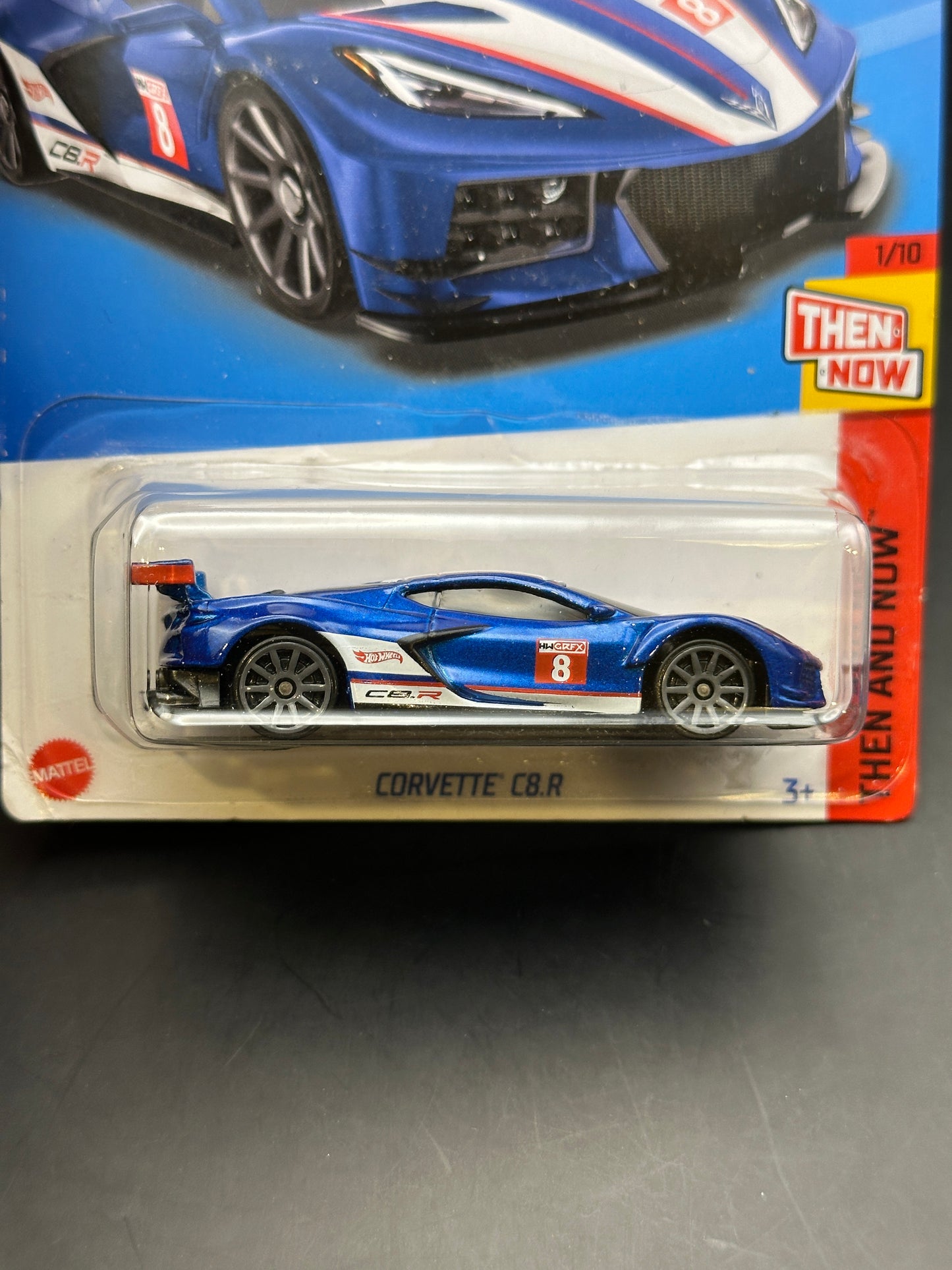 HOT WHEELS - CORVETTE C8.R (2022) - HW THEN AND NOW 1/10