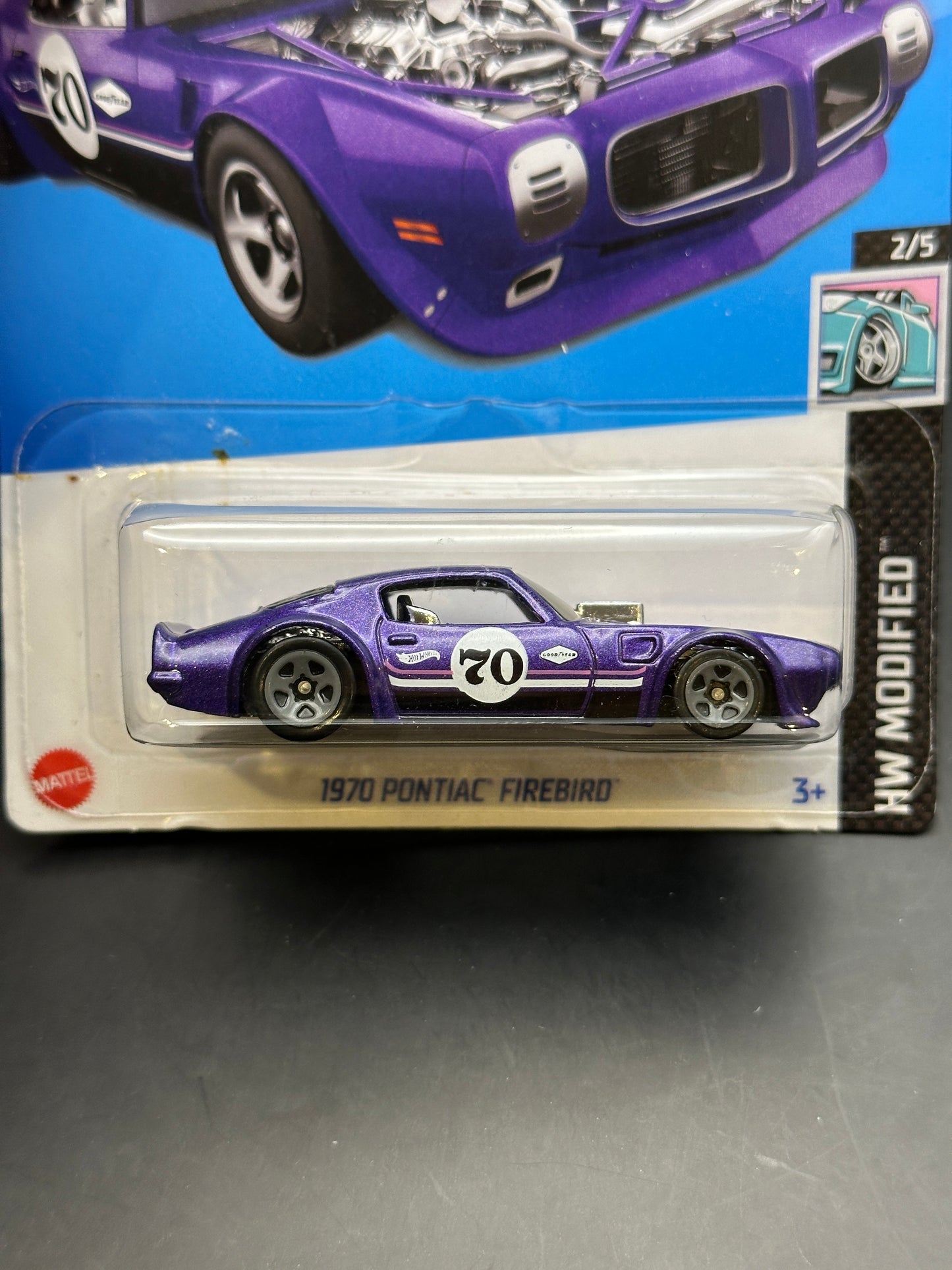 HOT WHEELS - 1970 PONTIAC FIREBIRD (2023) - HW MODIFIED 2/5