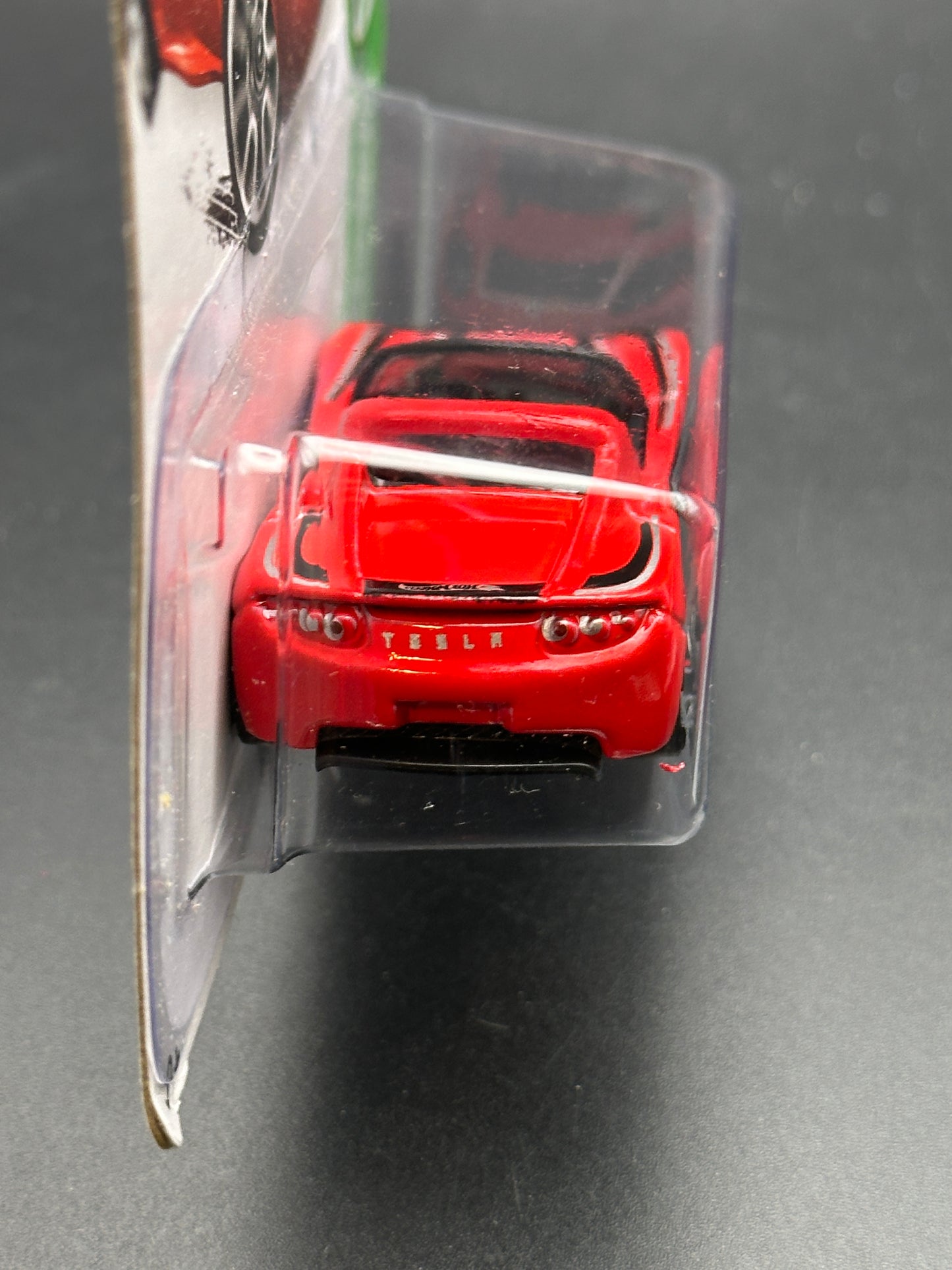 HOT WHEELS - TESLA ROADSTER (2016) - HW GREEN SPEED 1/5