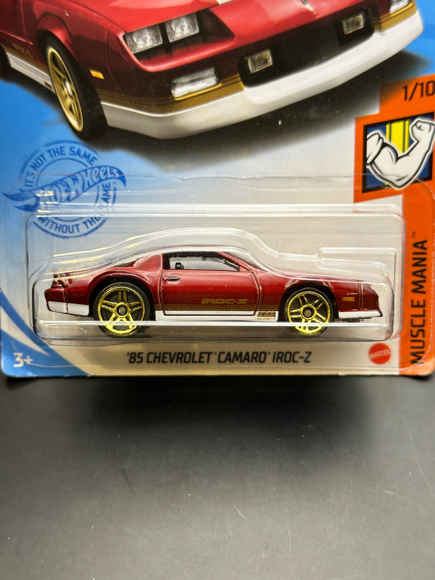 HOT WHEELS - 85 CHEVROLET CAMARO IROC-Z (2021) - HW MUSCLE MANIA 1/10